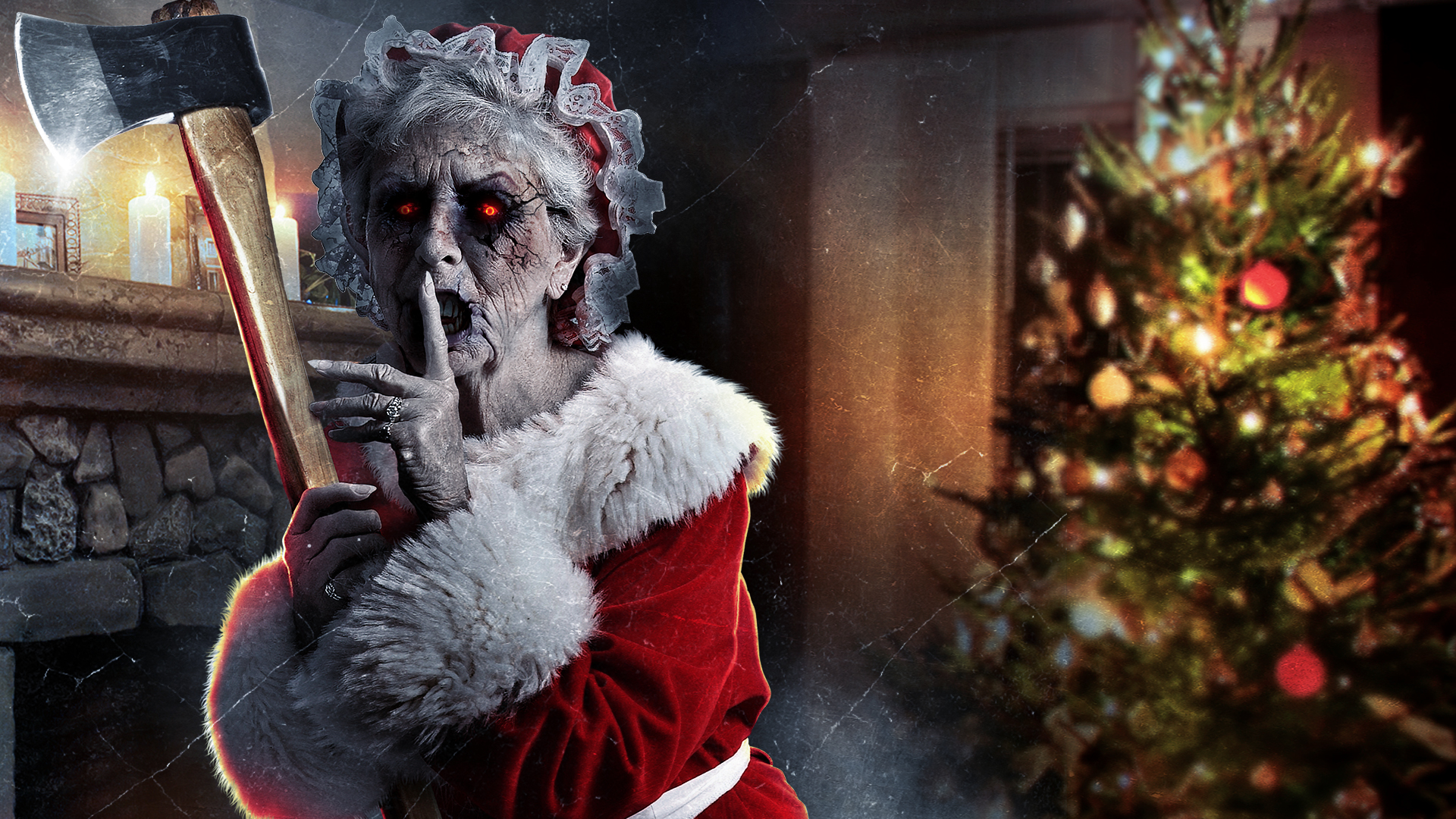 Creepy Christmas Background