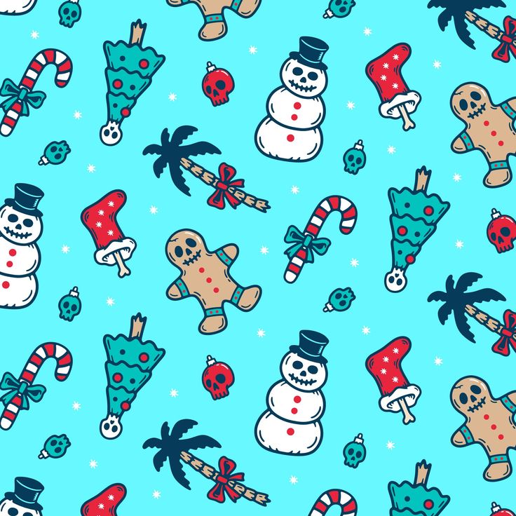 Creepy Christmas Background