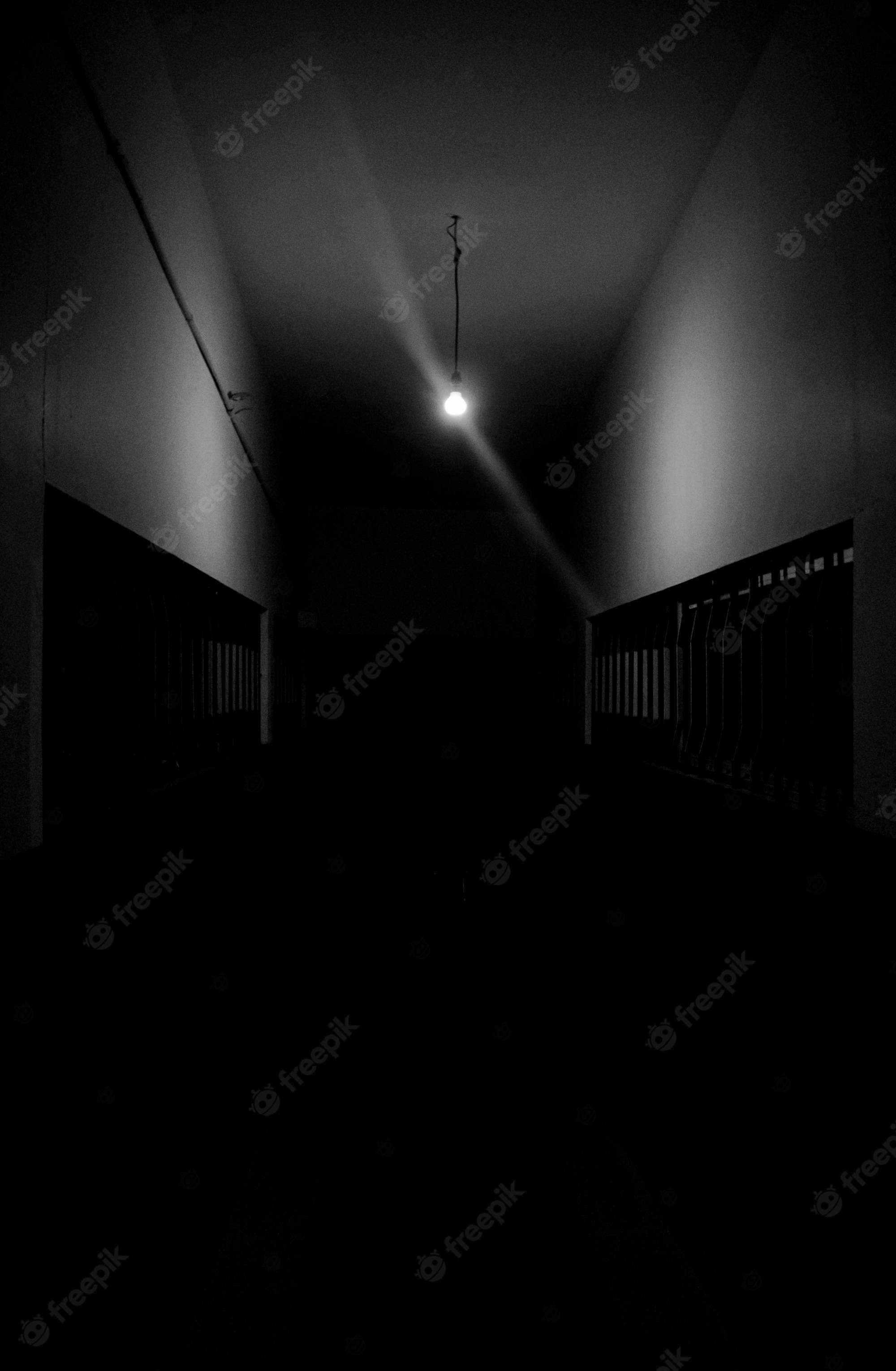 Creepy Hallway Background