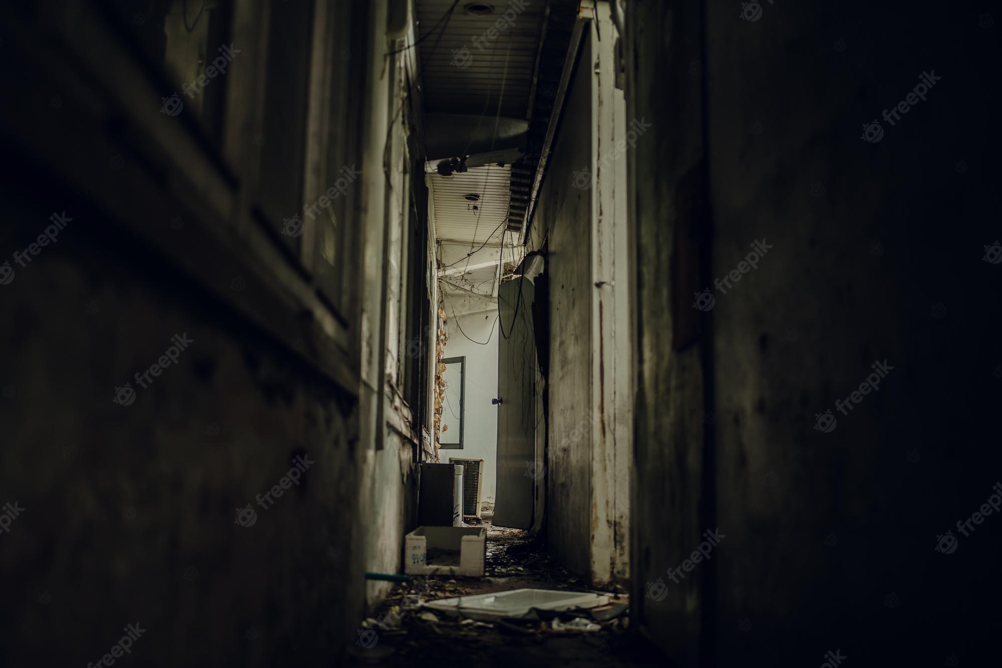 Creepy Hallway Background