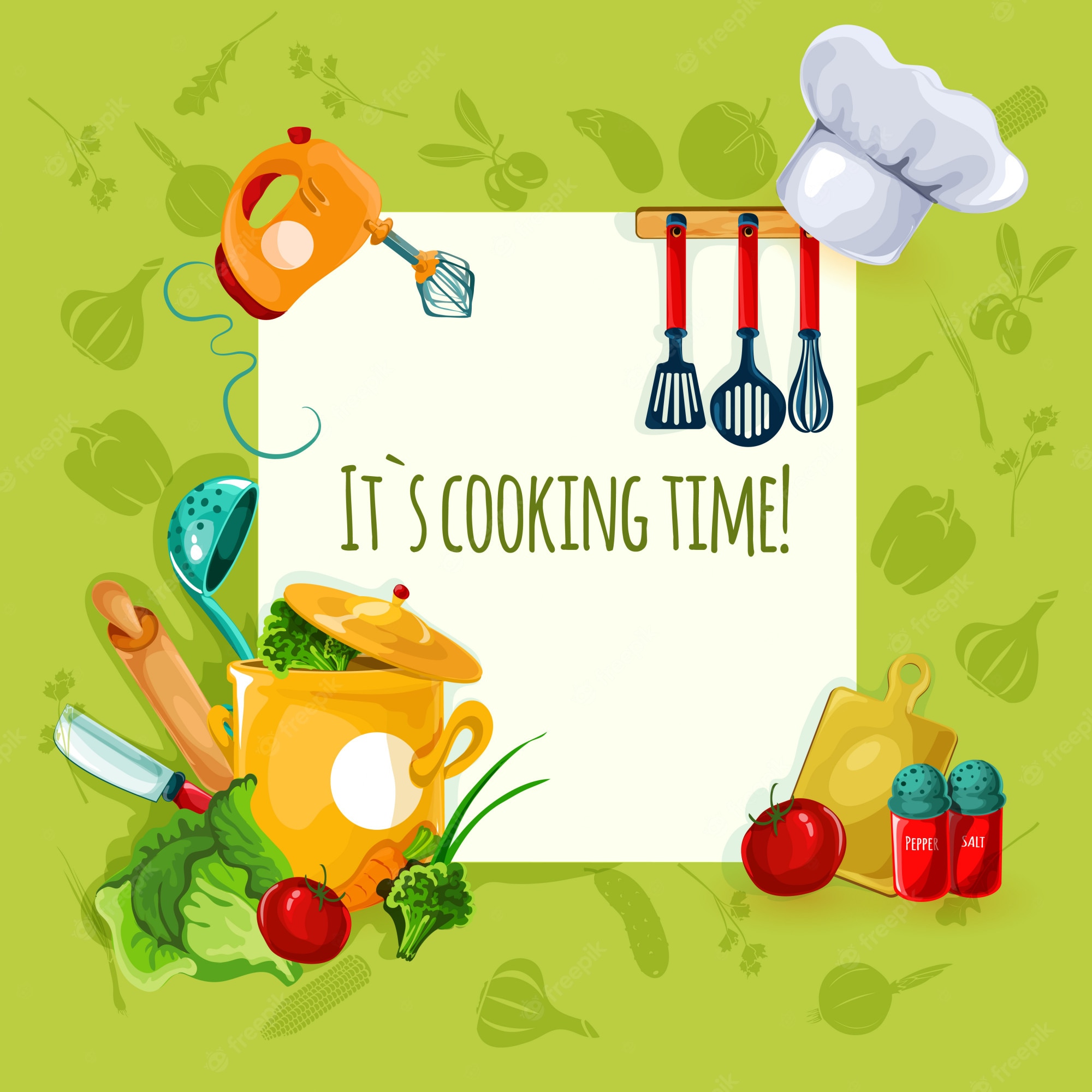 Cute Cooking Background