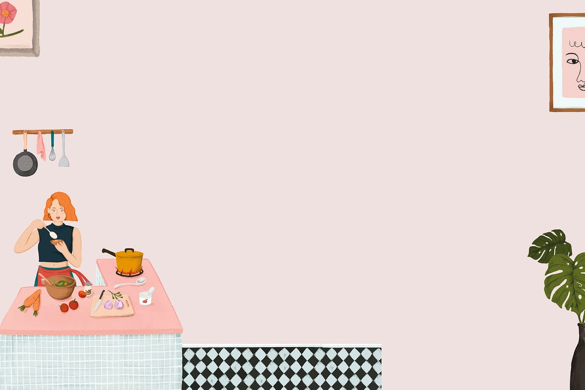 Cute Cooking Background