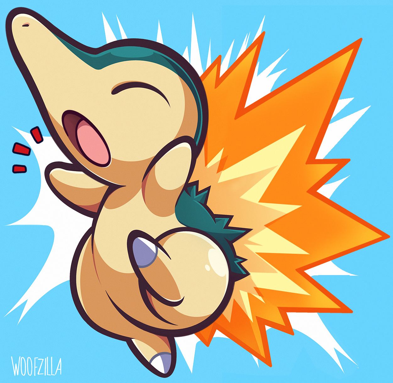 Cyndaquil Background