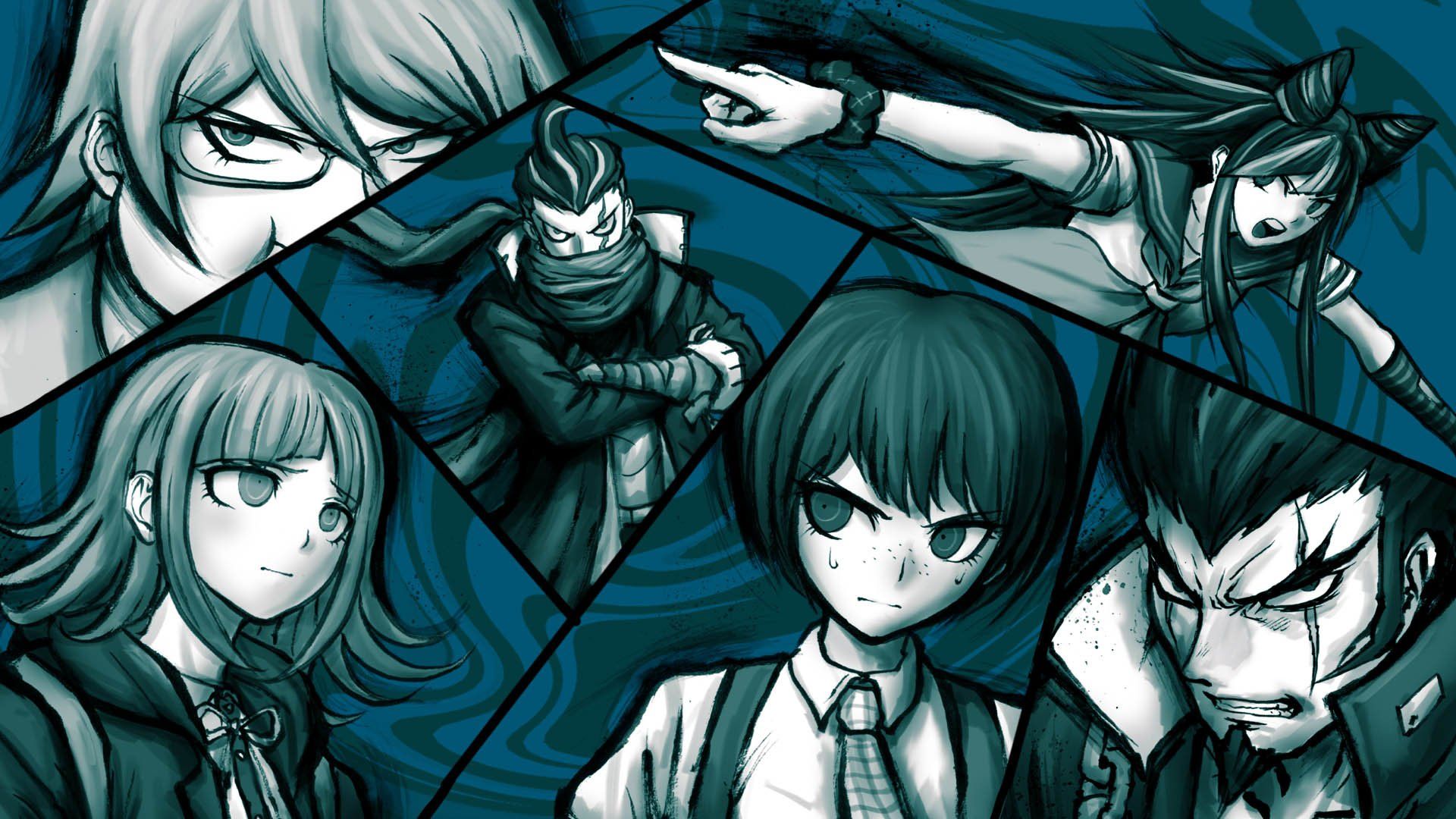 Danganronpa 2 Backgrounds