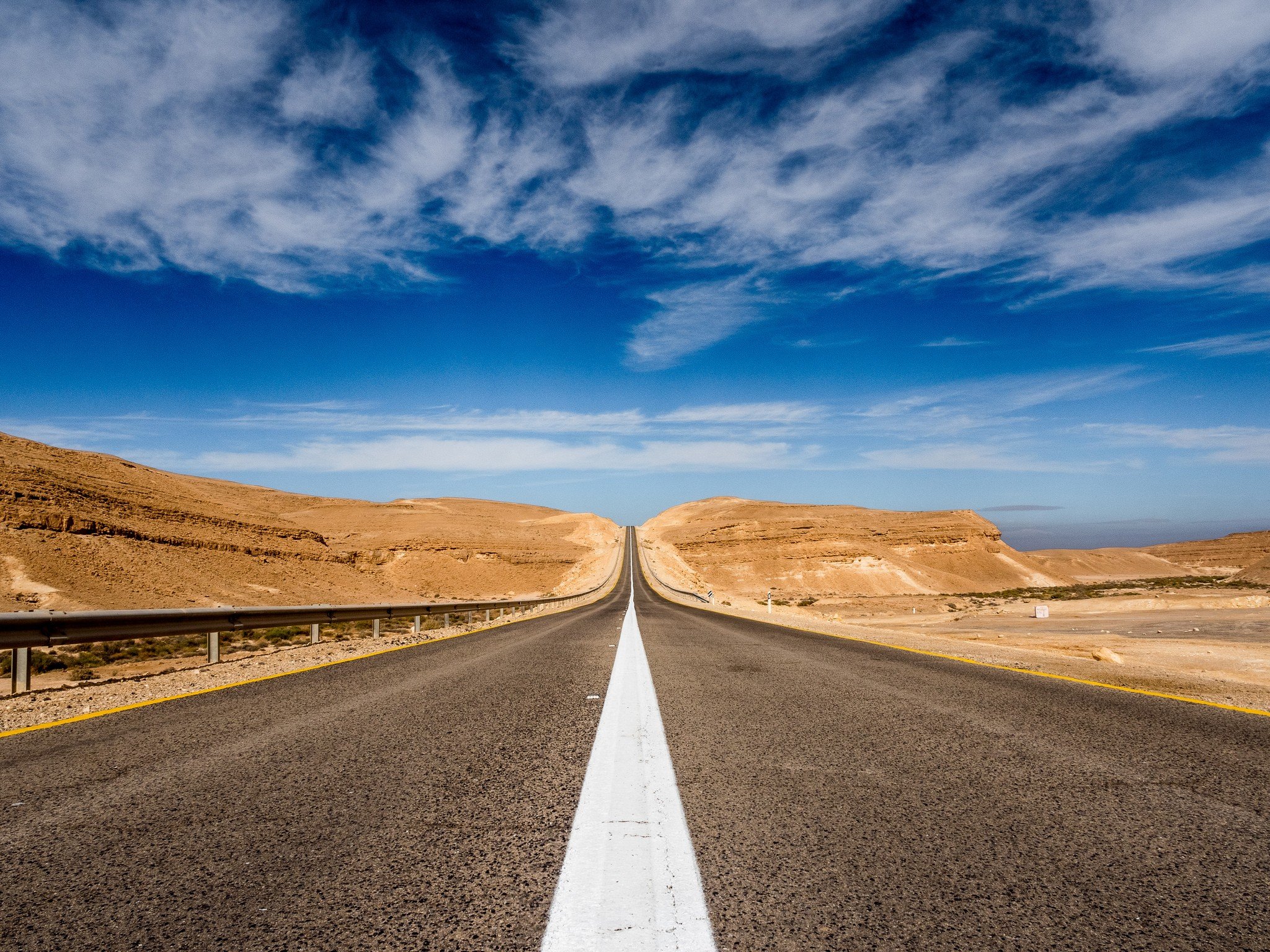 Desert Road Background