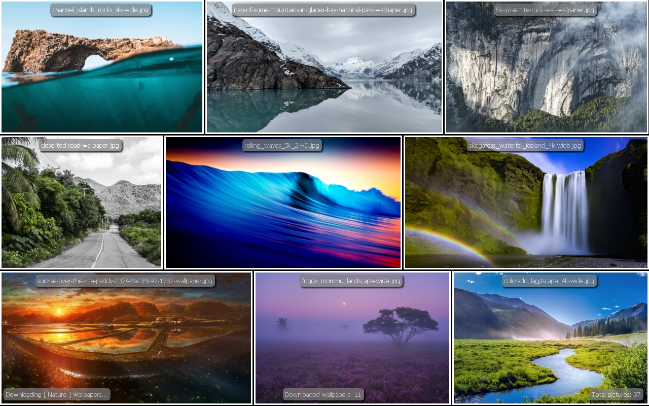 Desktop Backgrounds Slideshow Free