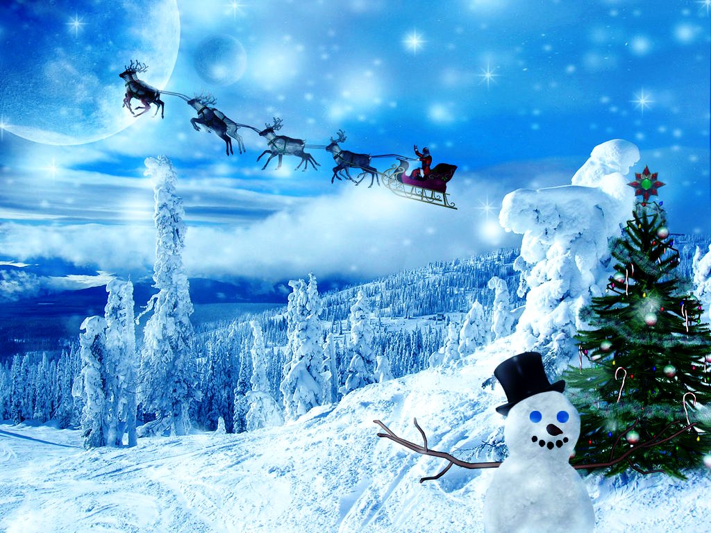 Desktop Backgrounds Winter Christmas