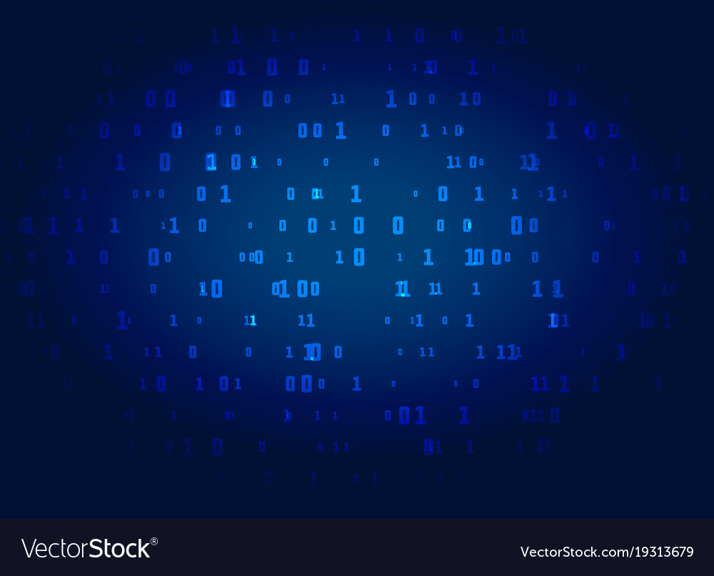 Digital Blue Background