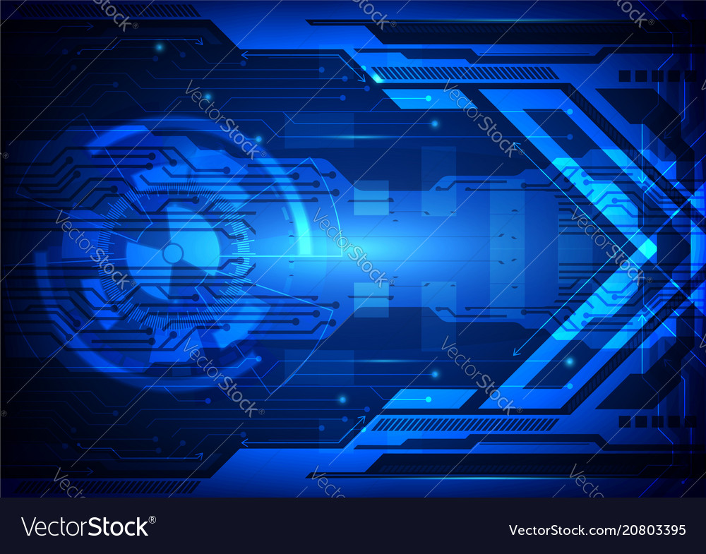 Digital Blue Background