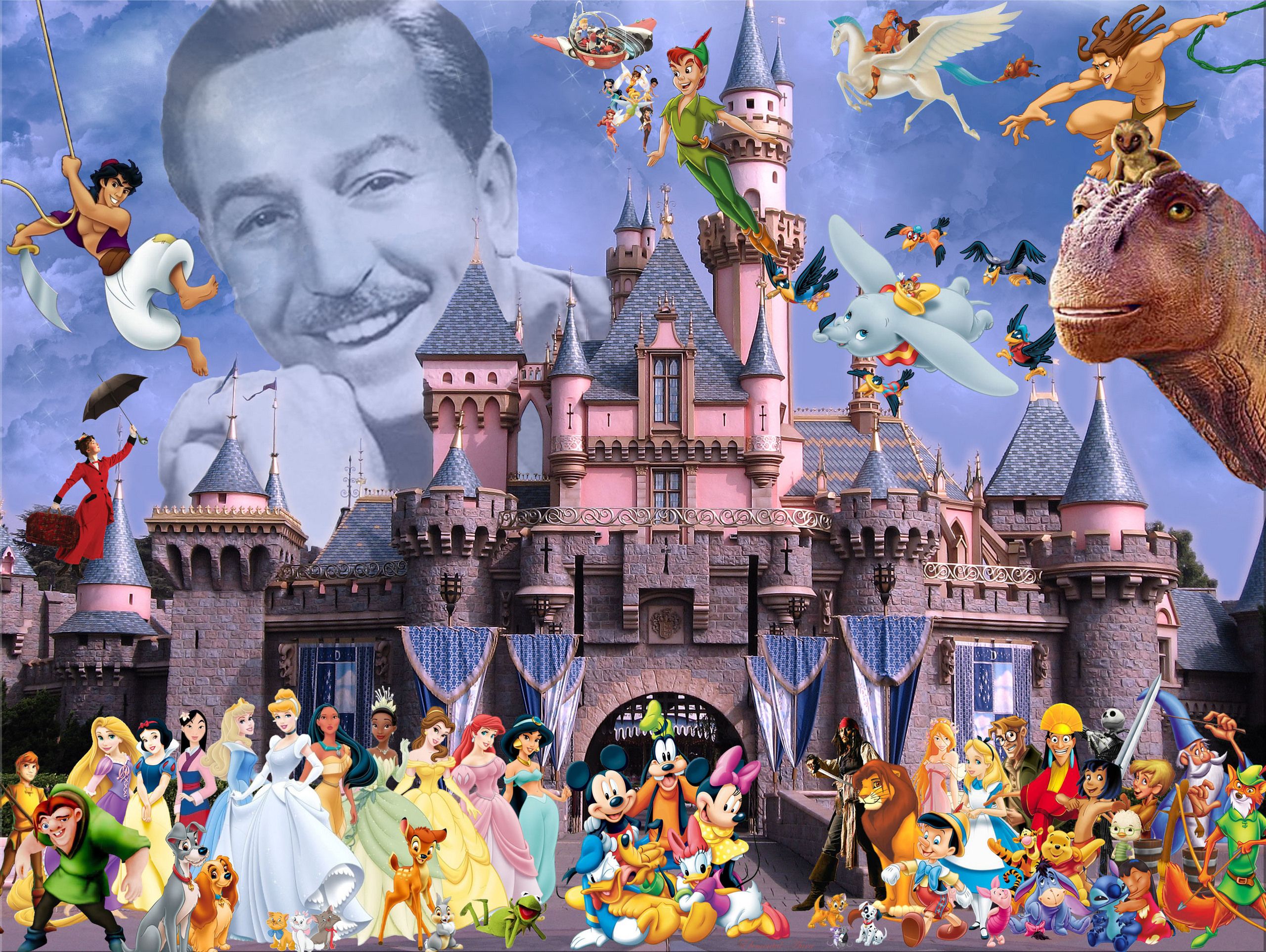 Disney Character Background