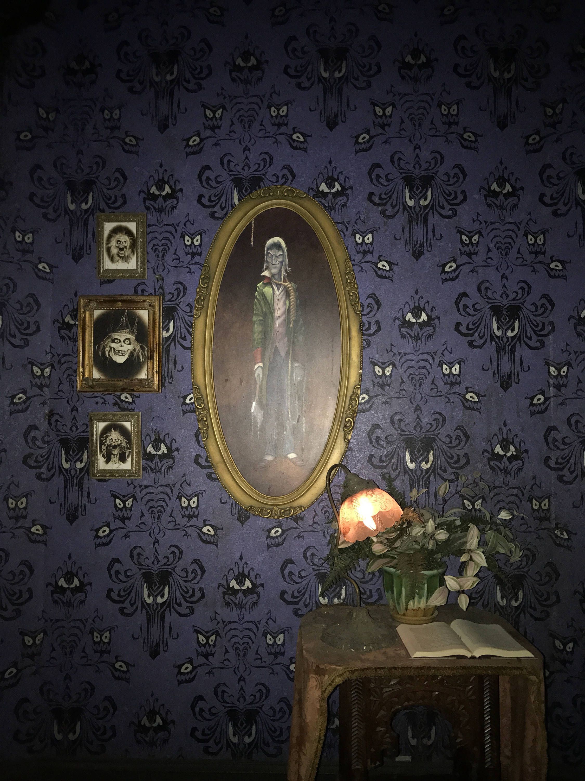 Disney Haunted Mansion Background