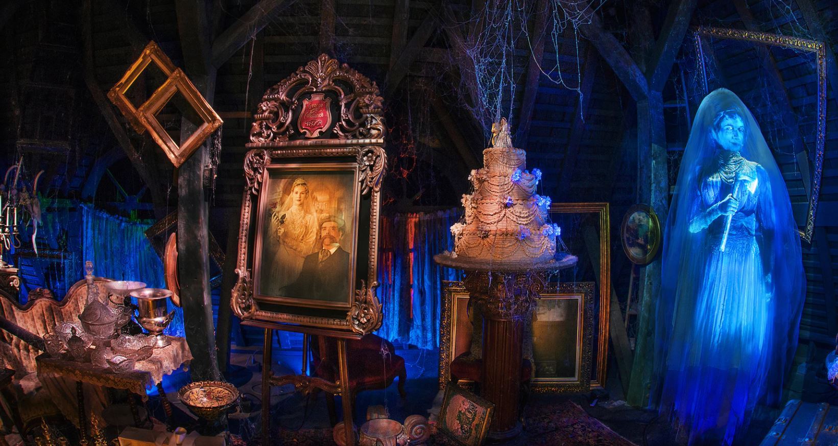 Disney Haunted Mansion Background