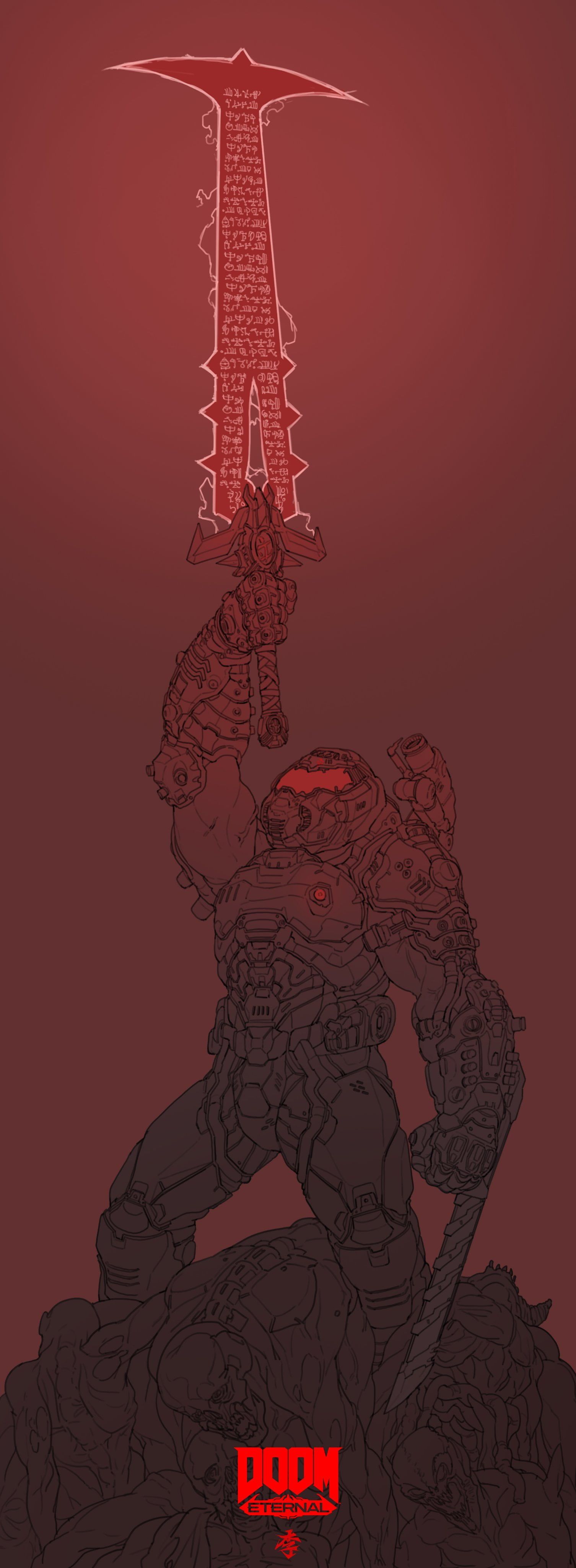 Doom Slayer Background