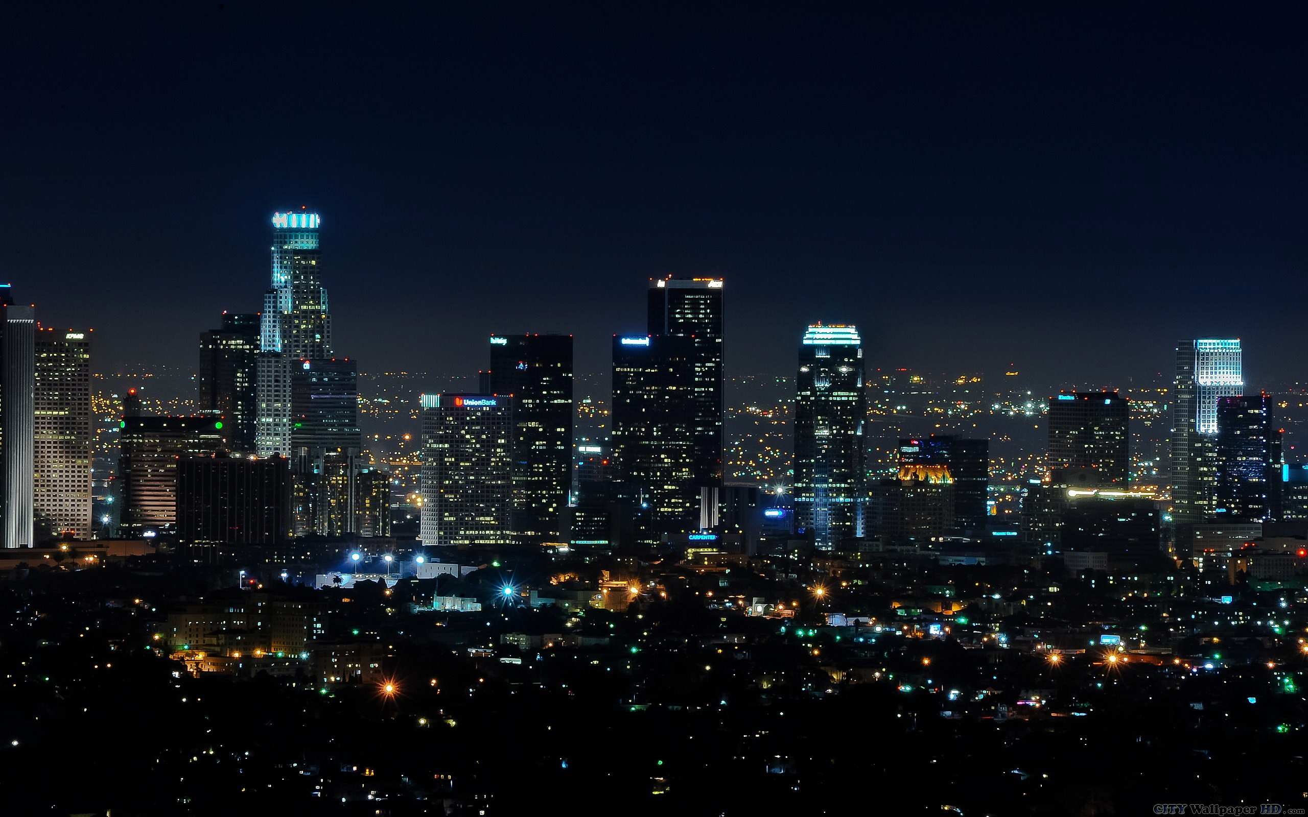 Downtown La Background