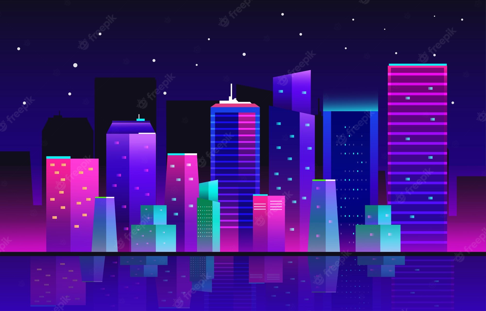 Dystopian City Background