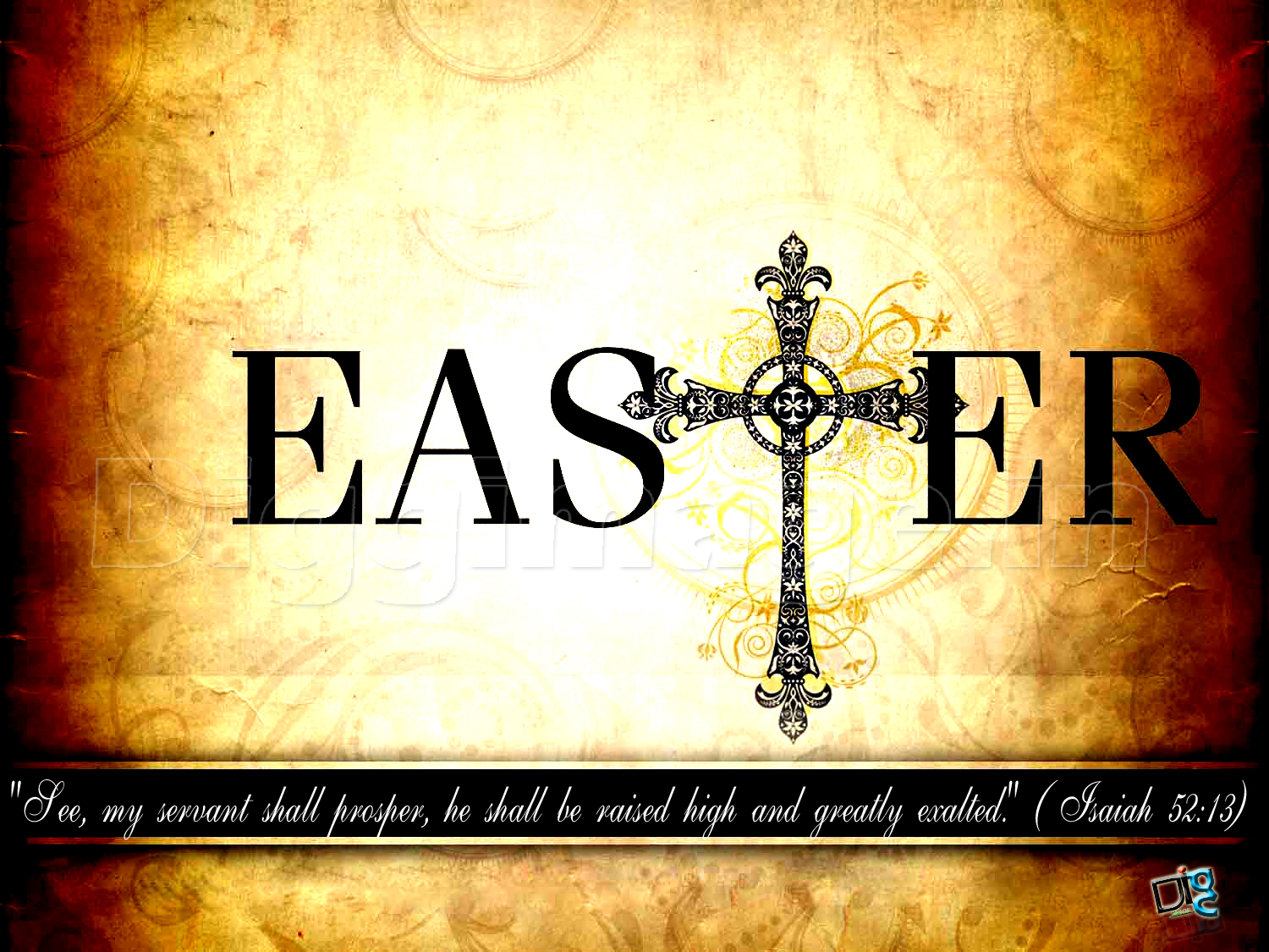 Easter Background Religious