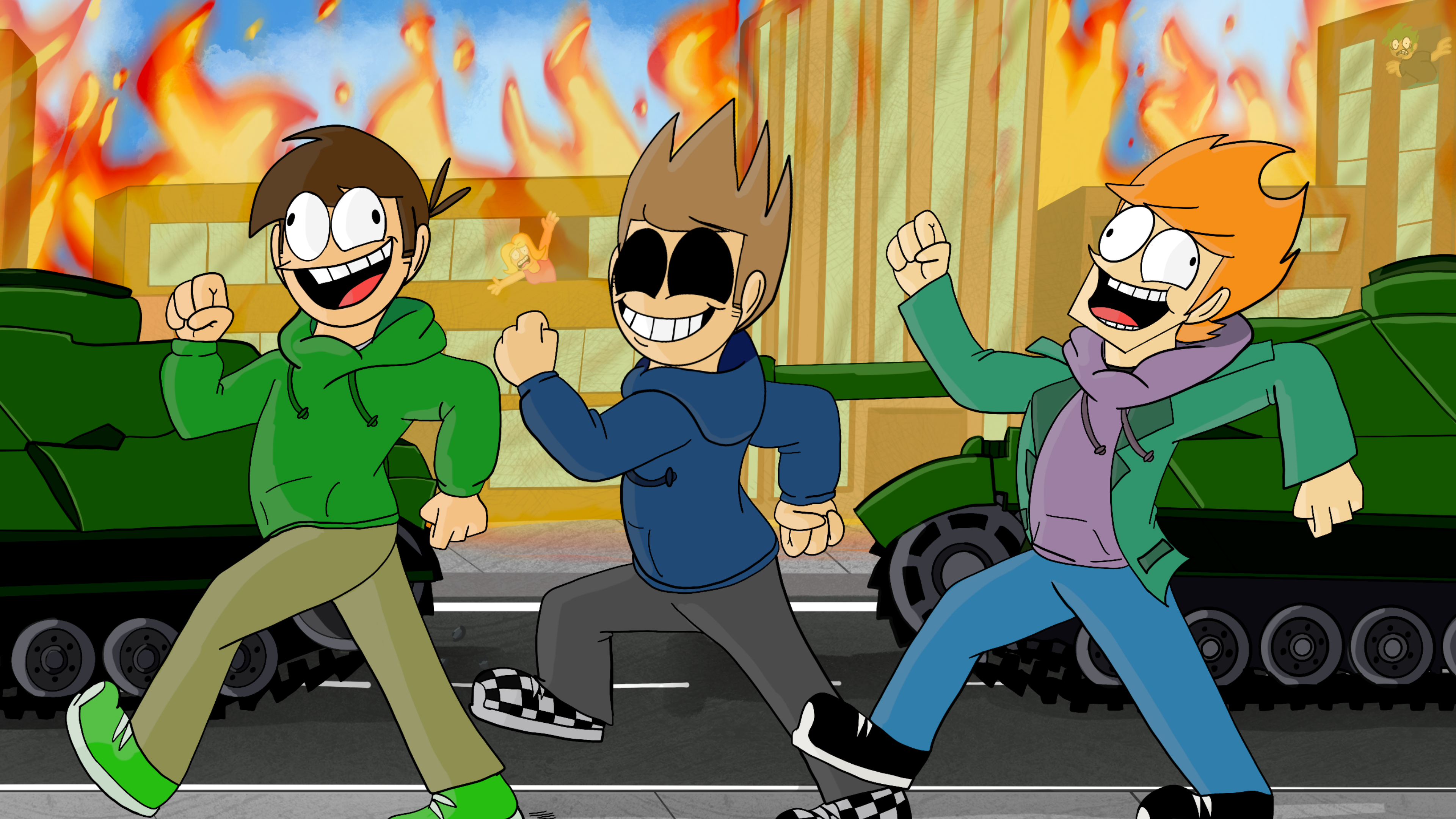 Eddsworld Backgrounds