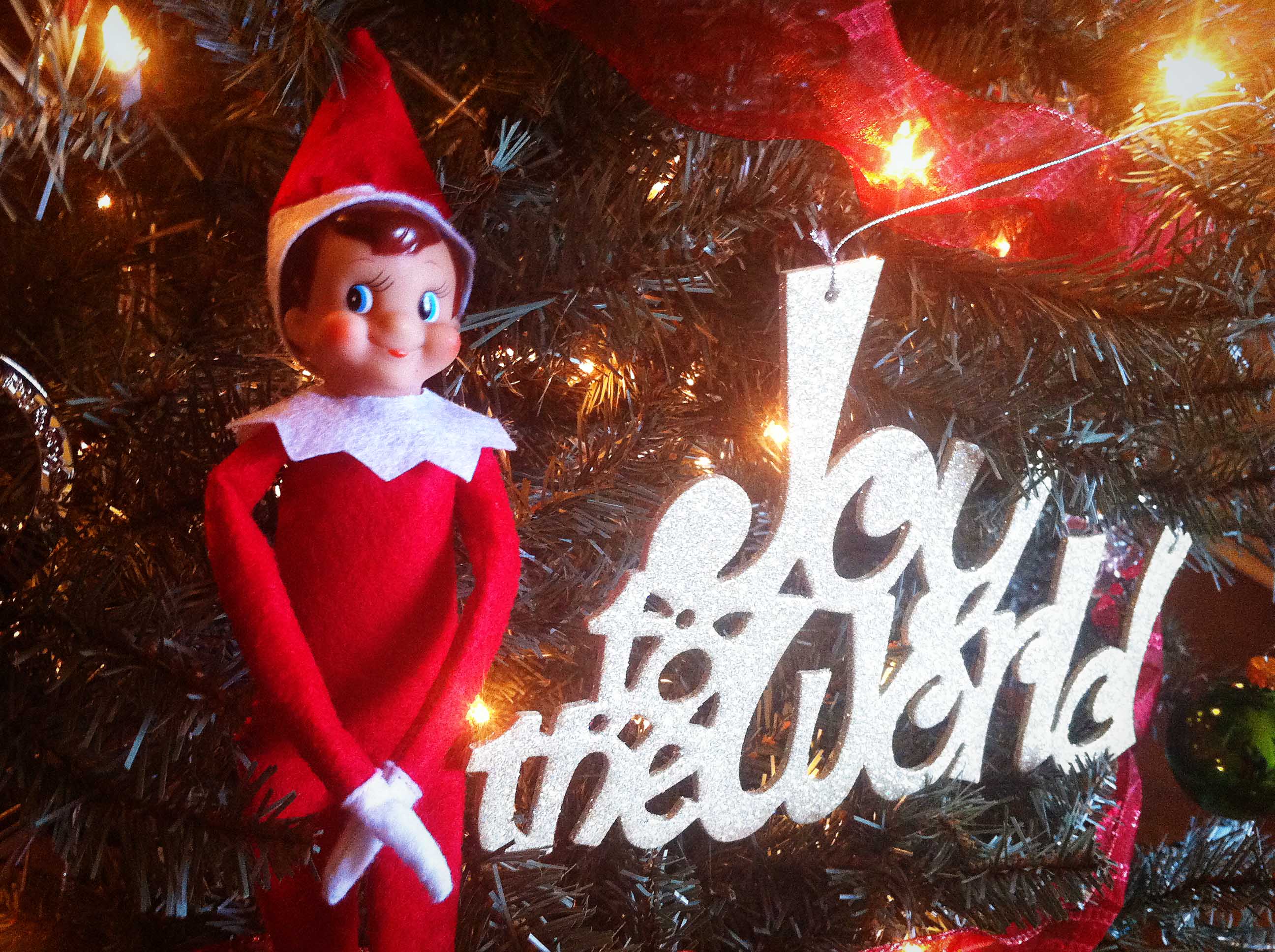 Elf On Shelf Background