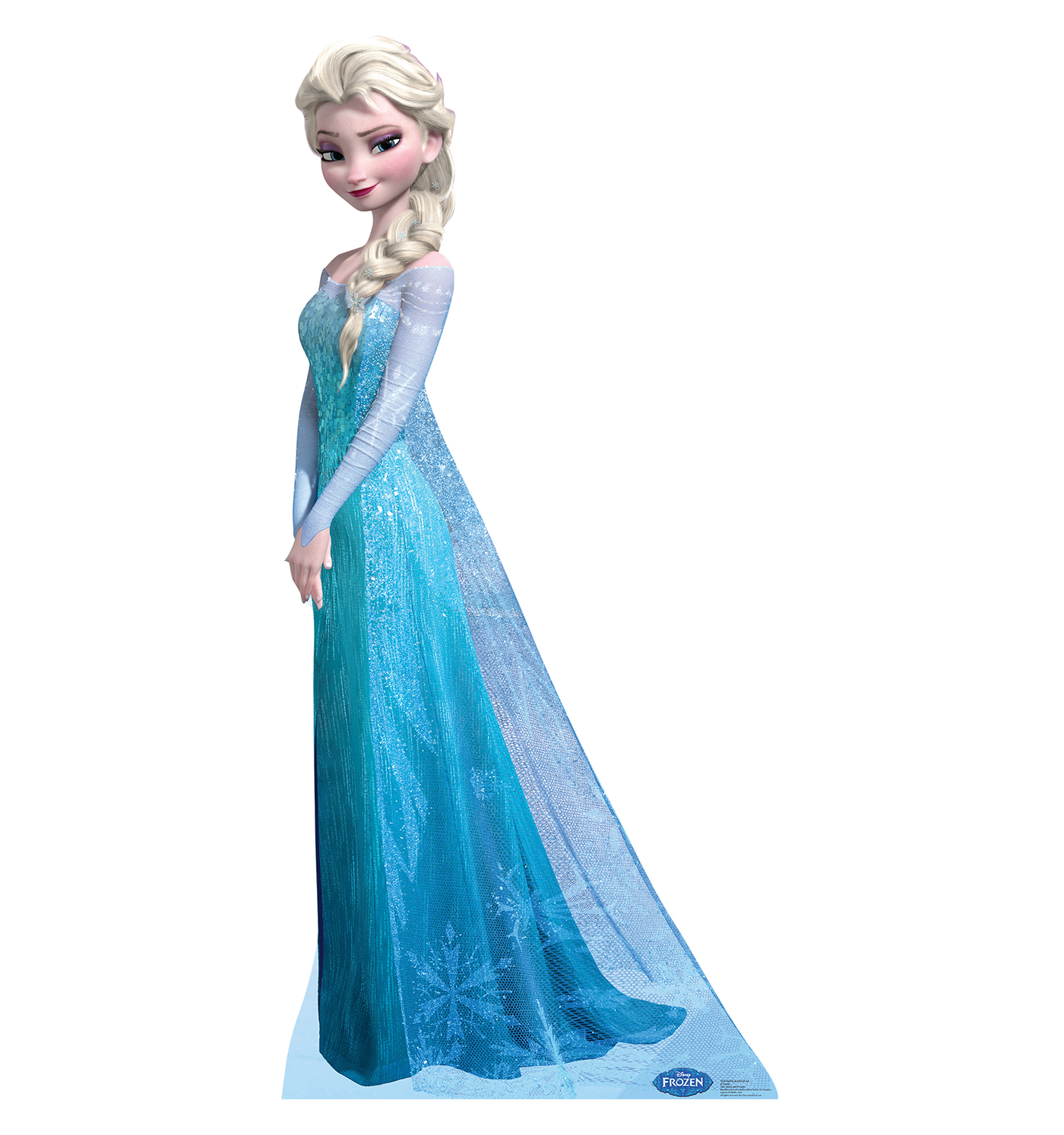 Elsa White Background