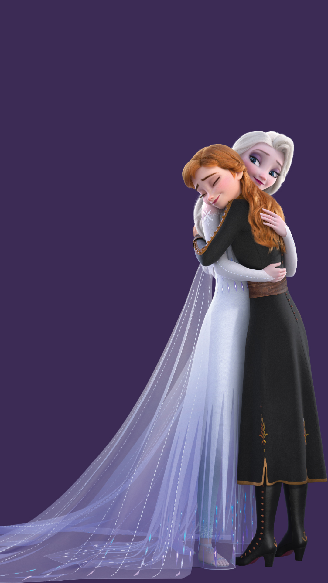 Elsa White Background