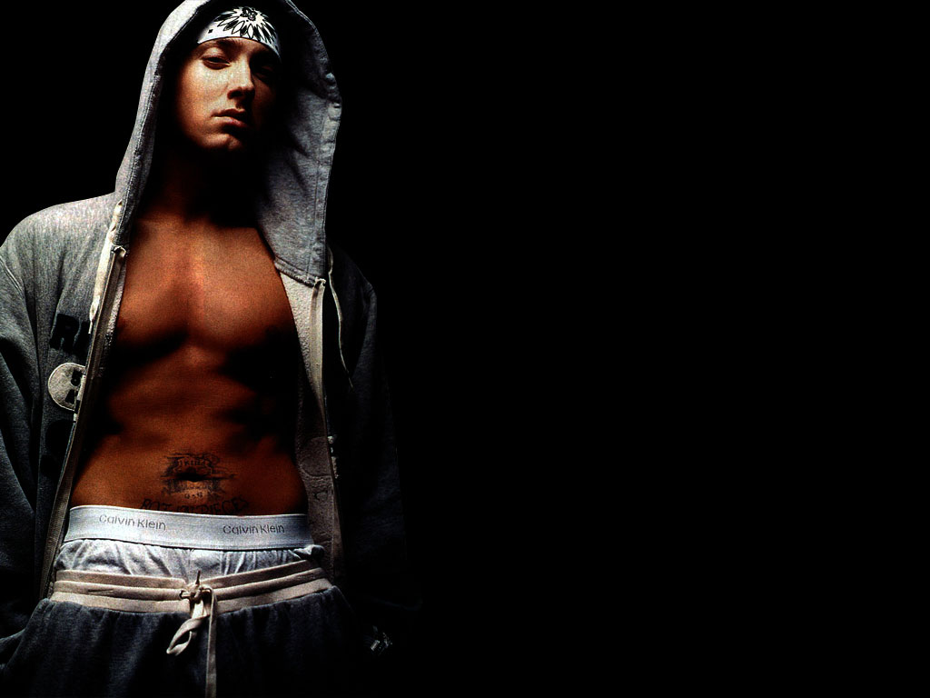 Eminem White Background