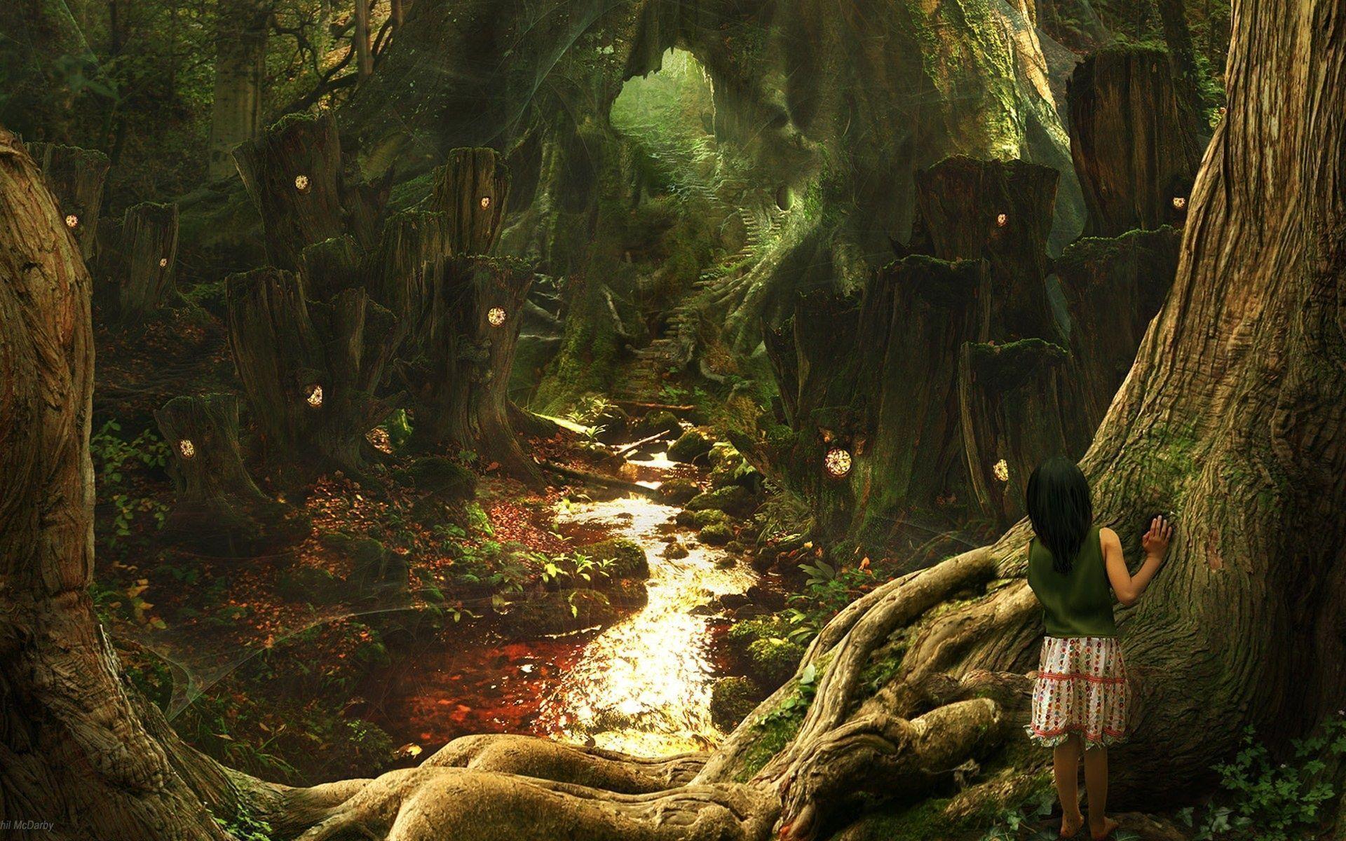 Enchanted Forest Background Tumblr