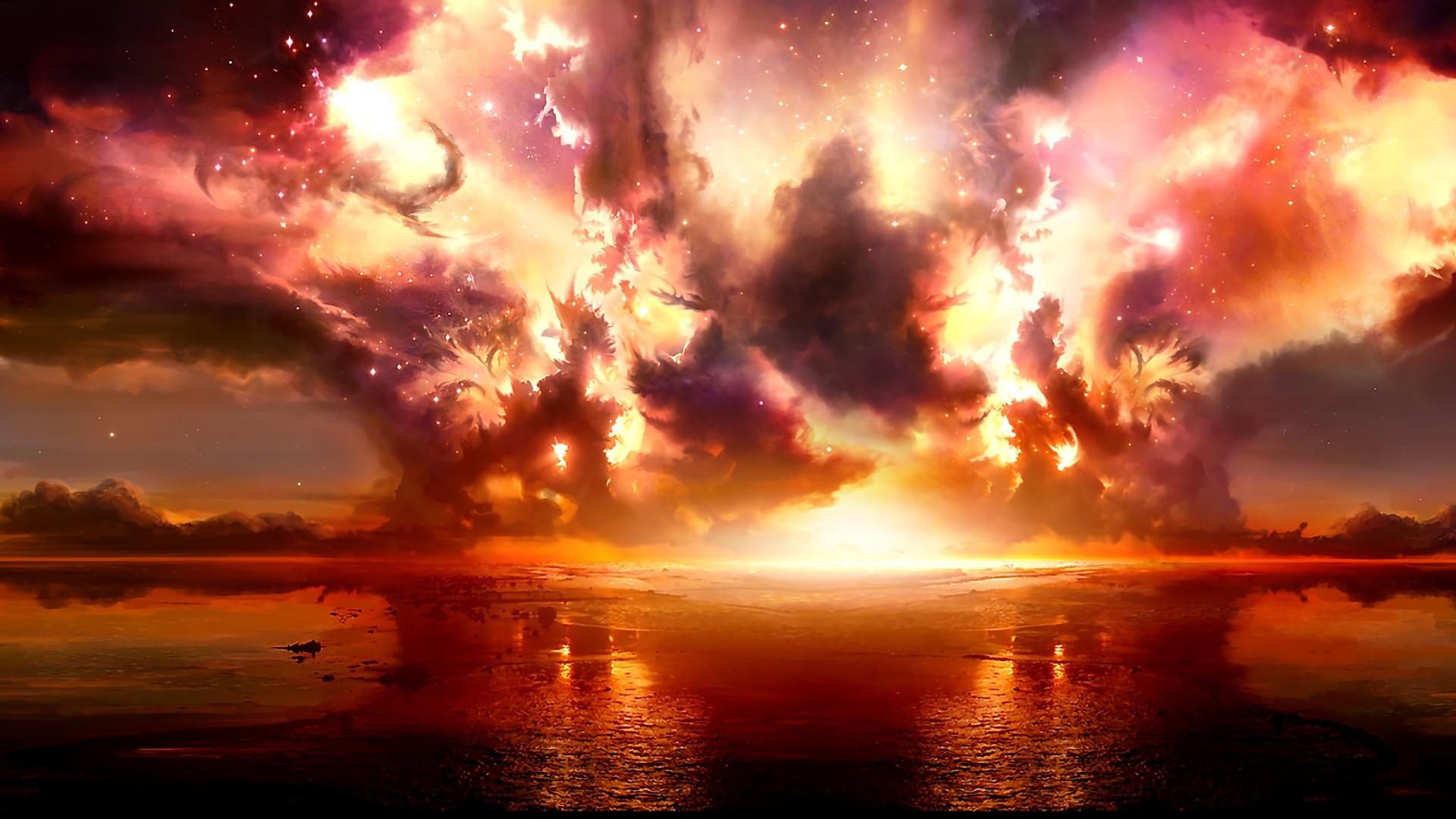 Epic Explosion Background