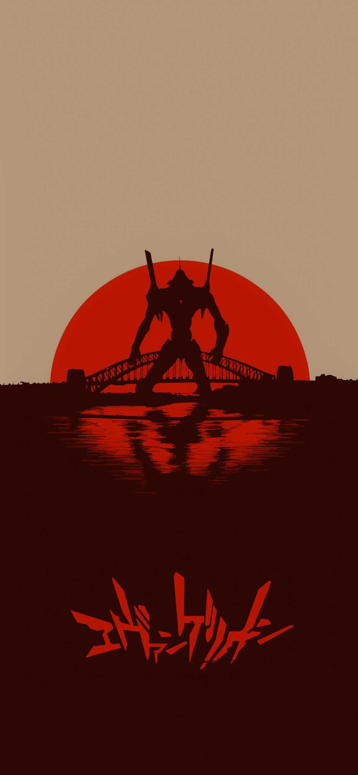 Evangelion Phone Background