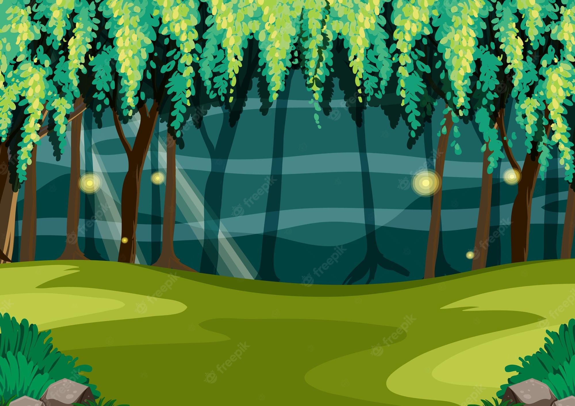 Fairytale Forest Background