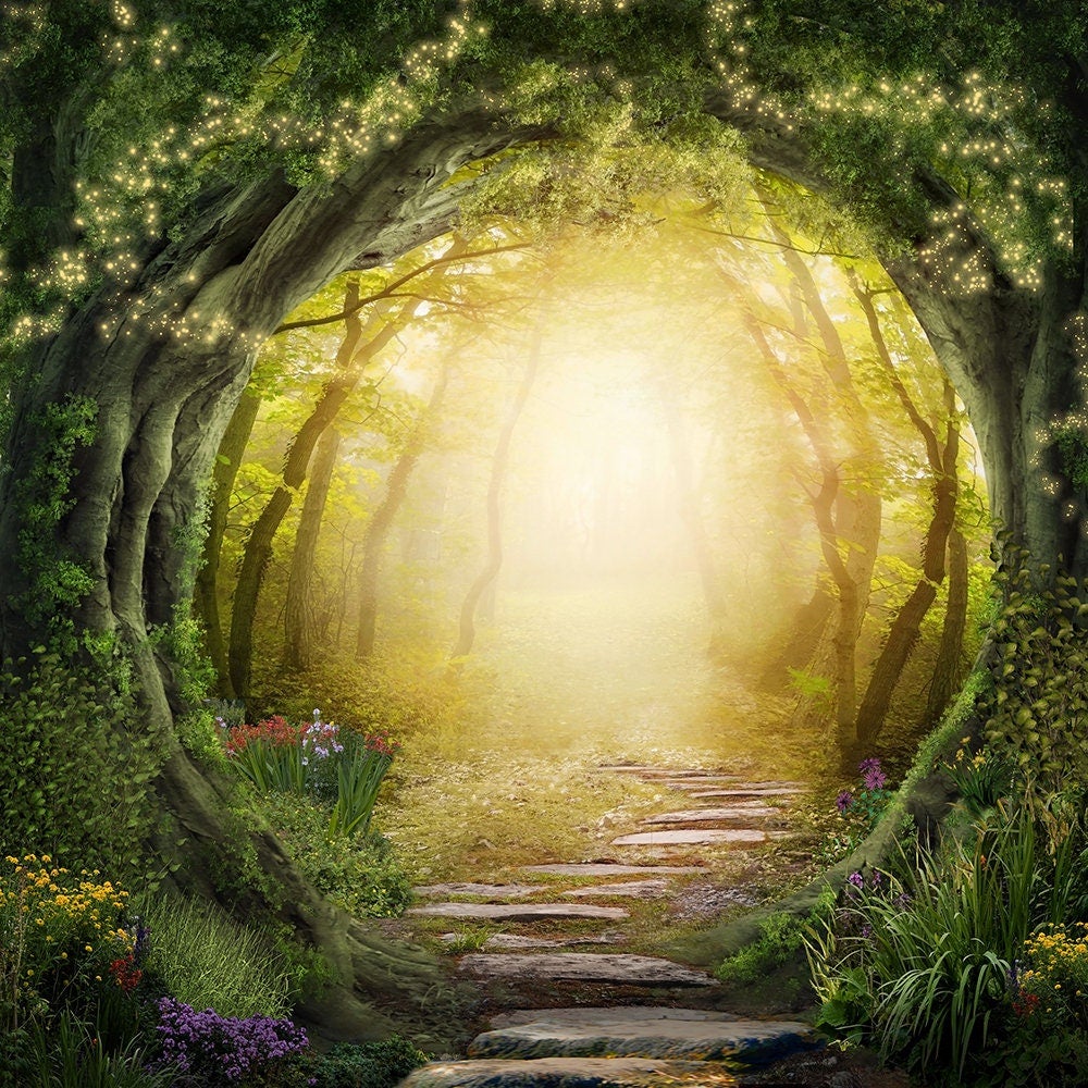 Fairytale Forest Background