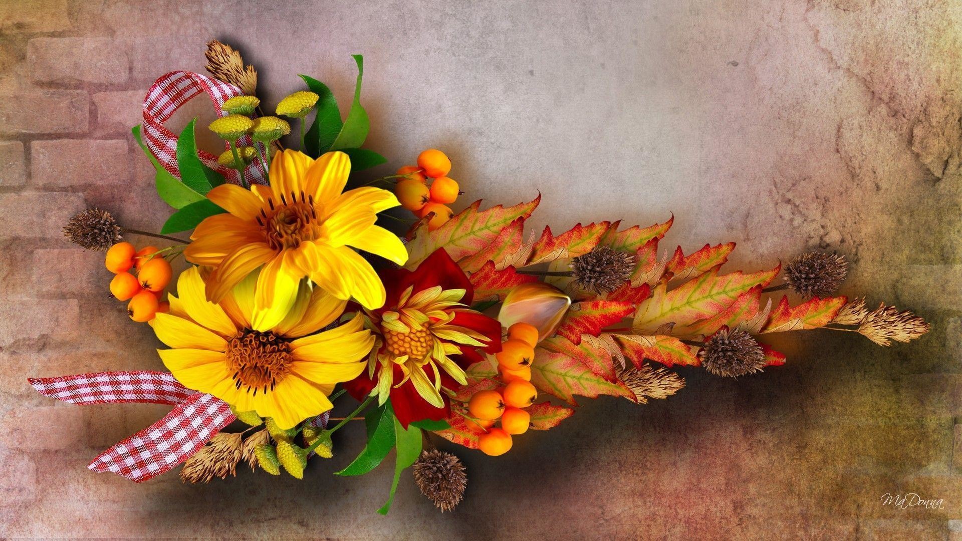 Fall Flowers Desktop Backgrounds