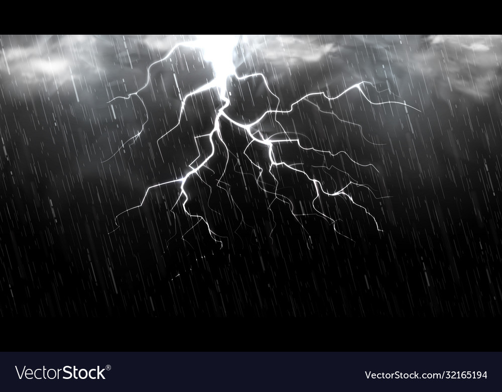 Falling Rain Background