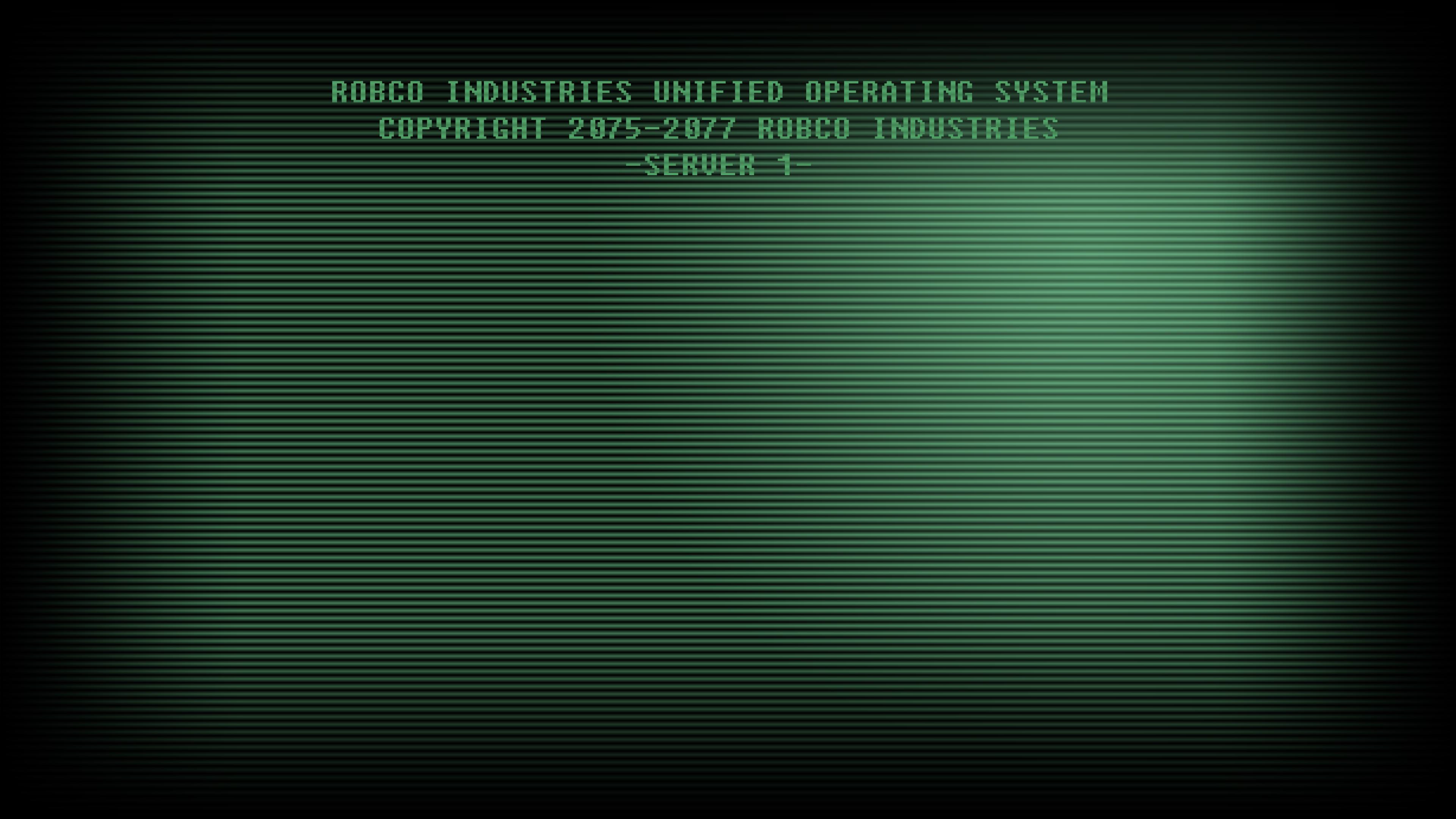 Fallout Terminal Background