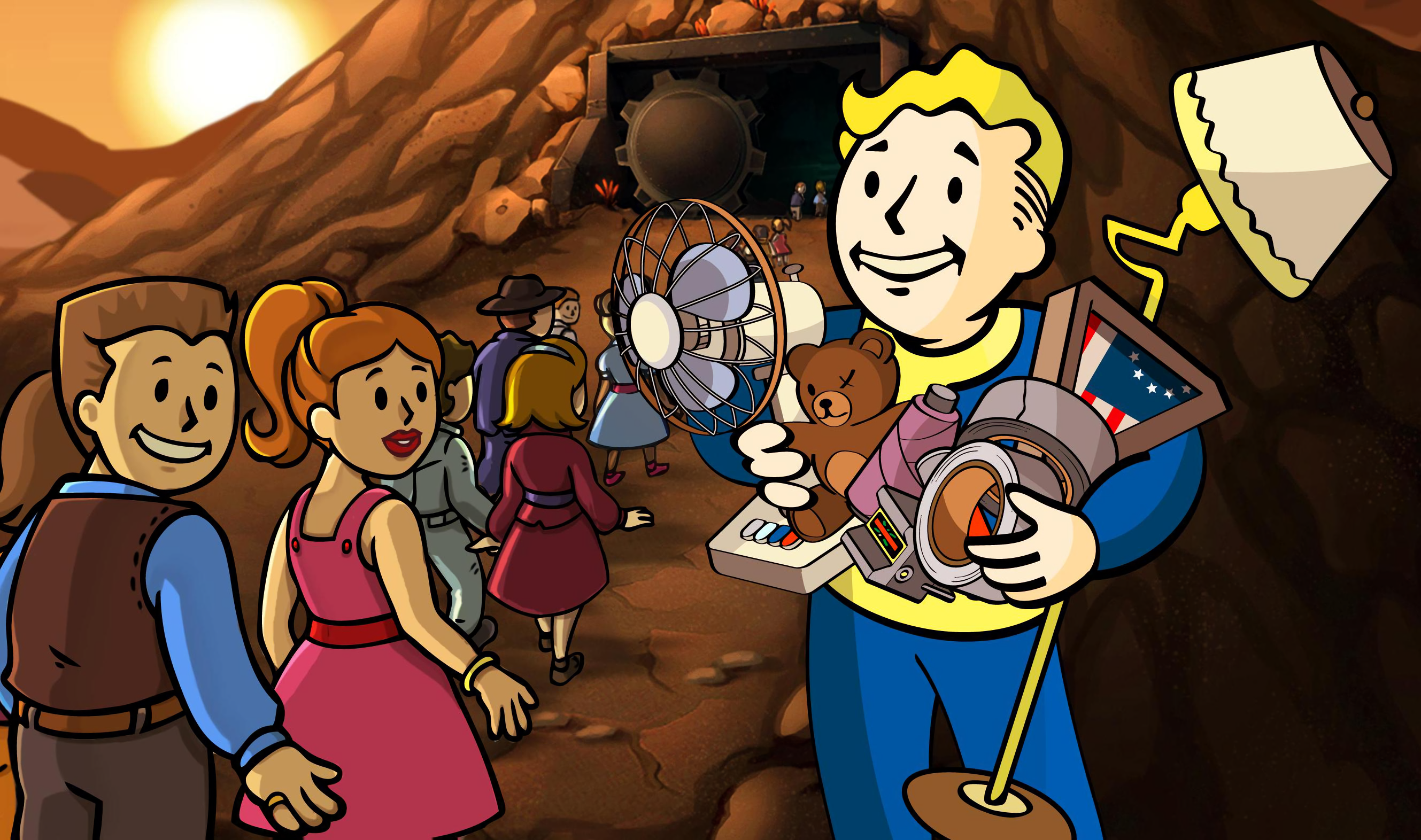 Fallout Vault Boy Backgrounds