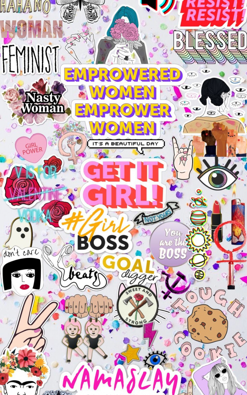 Feminist Phone Background