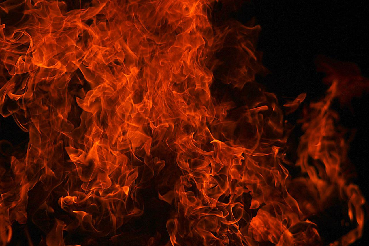 Fiery Background Hd