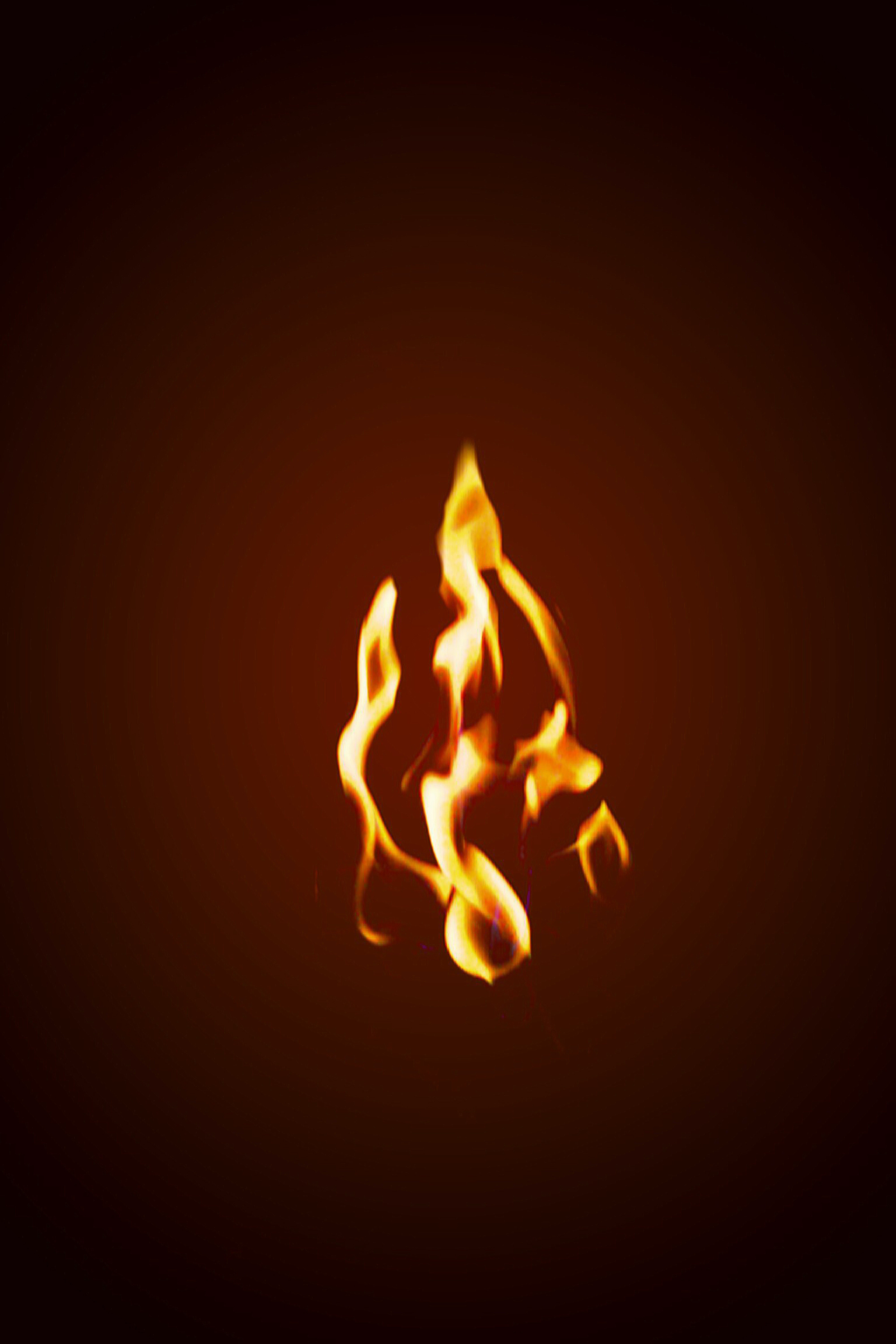 Fiery Background Hd