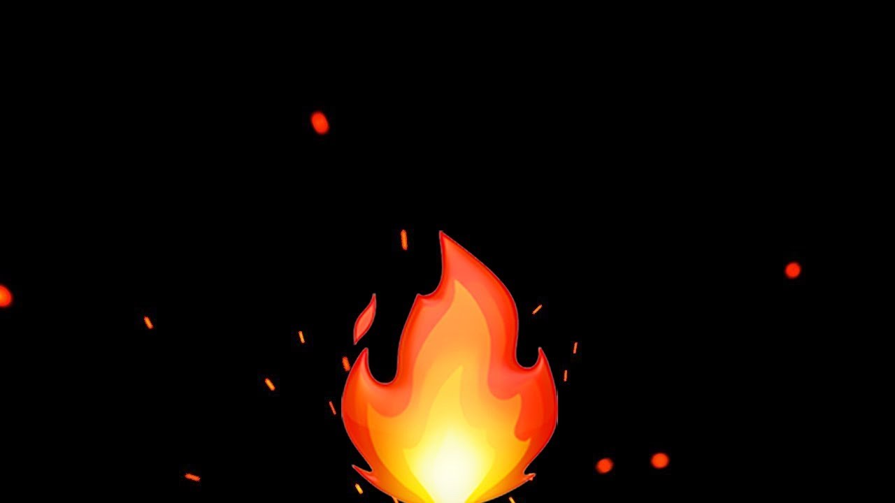 Fire Emoji Background