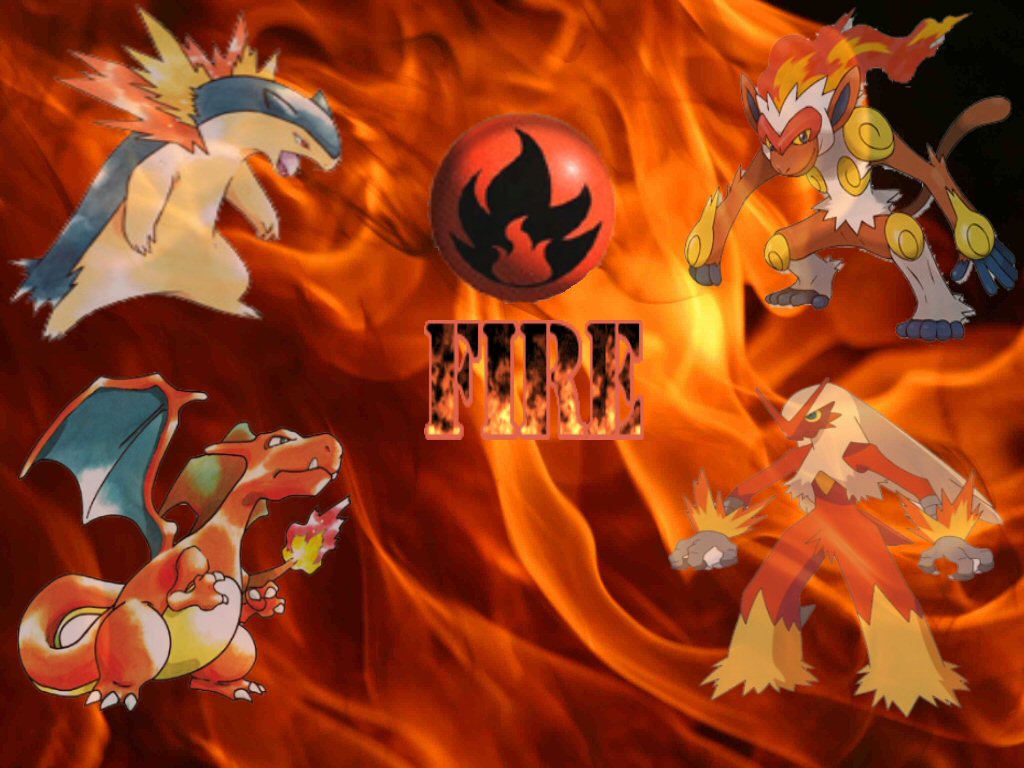 Fire Pokemon Background