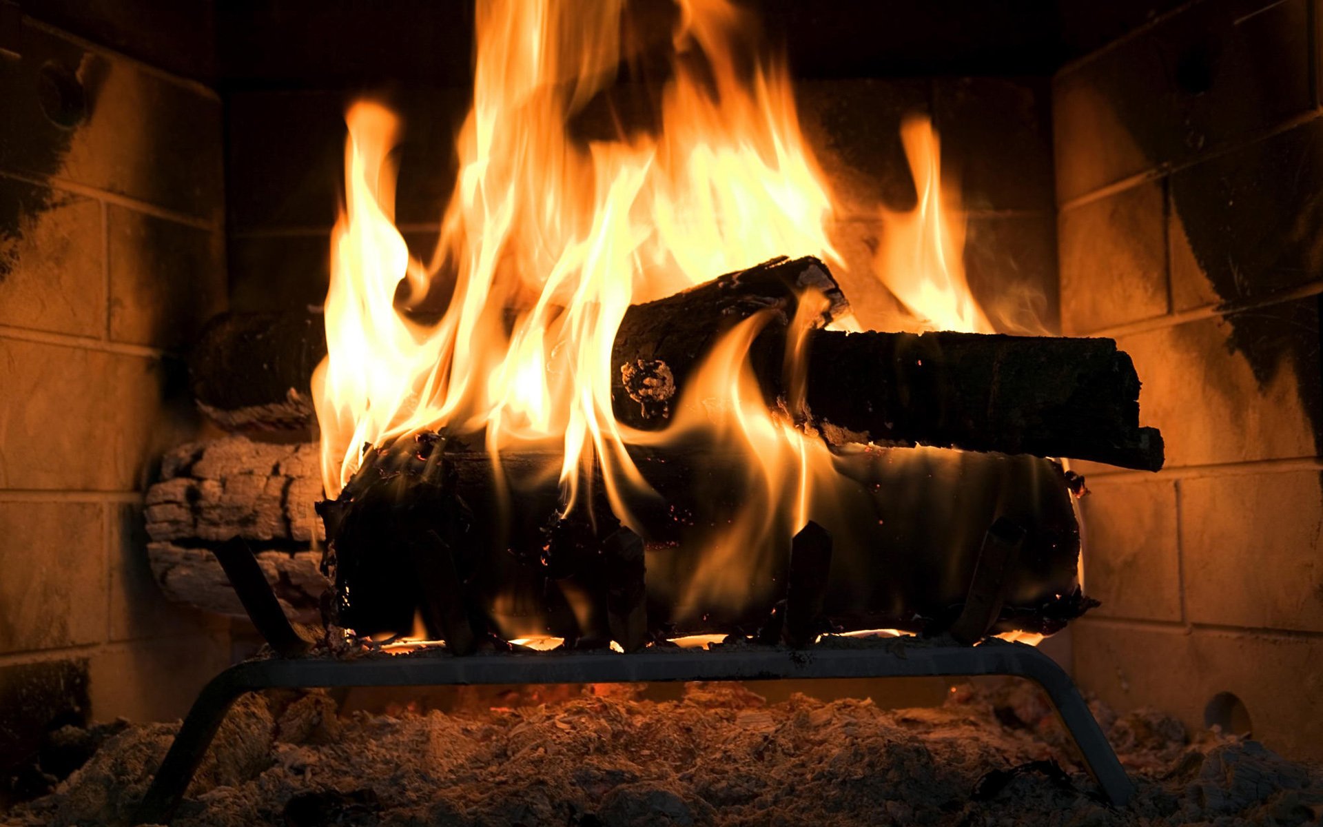 Fireplace Desktop Background