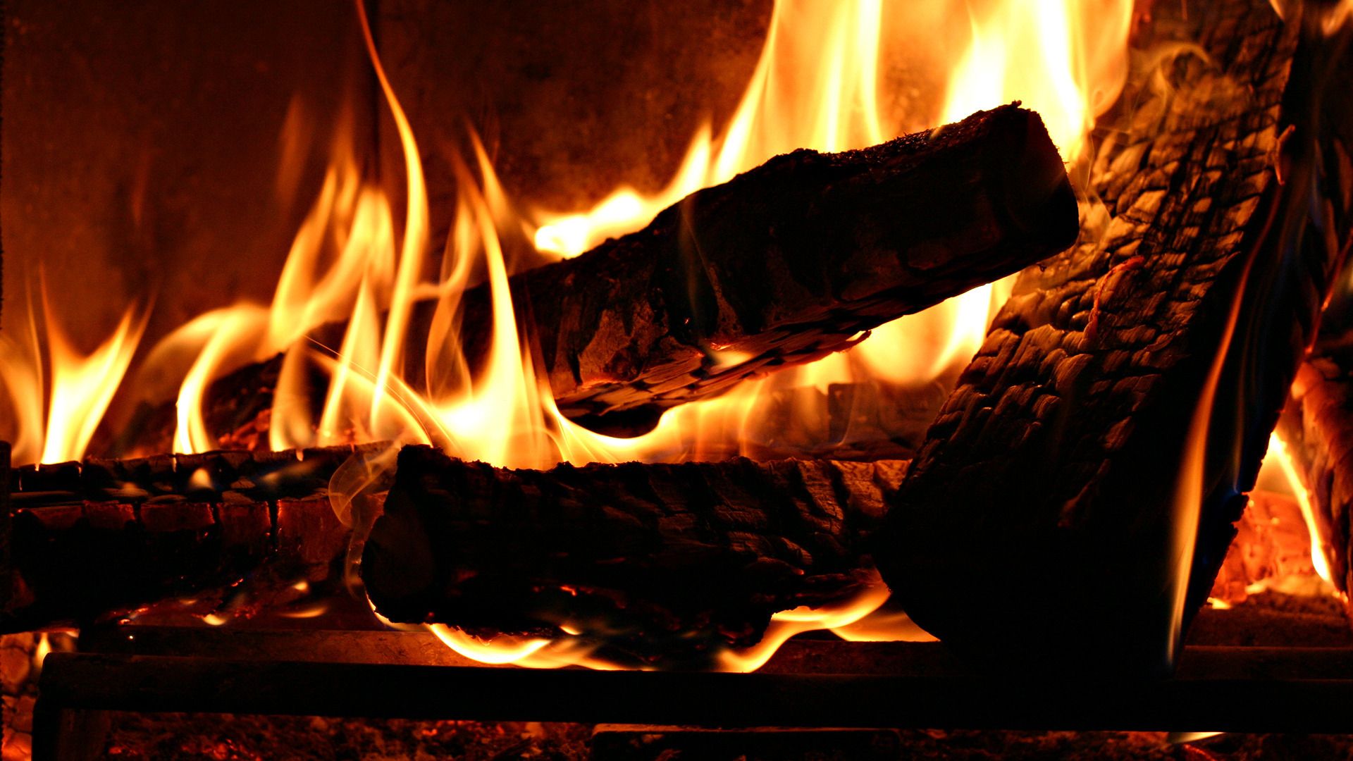 Fireplace Desktop Background