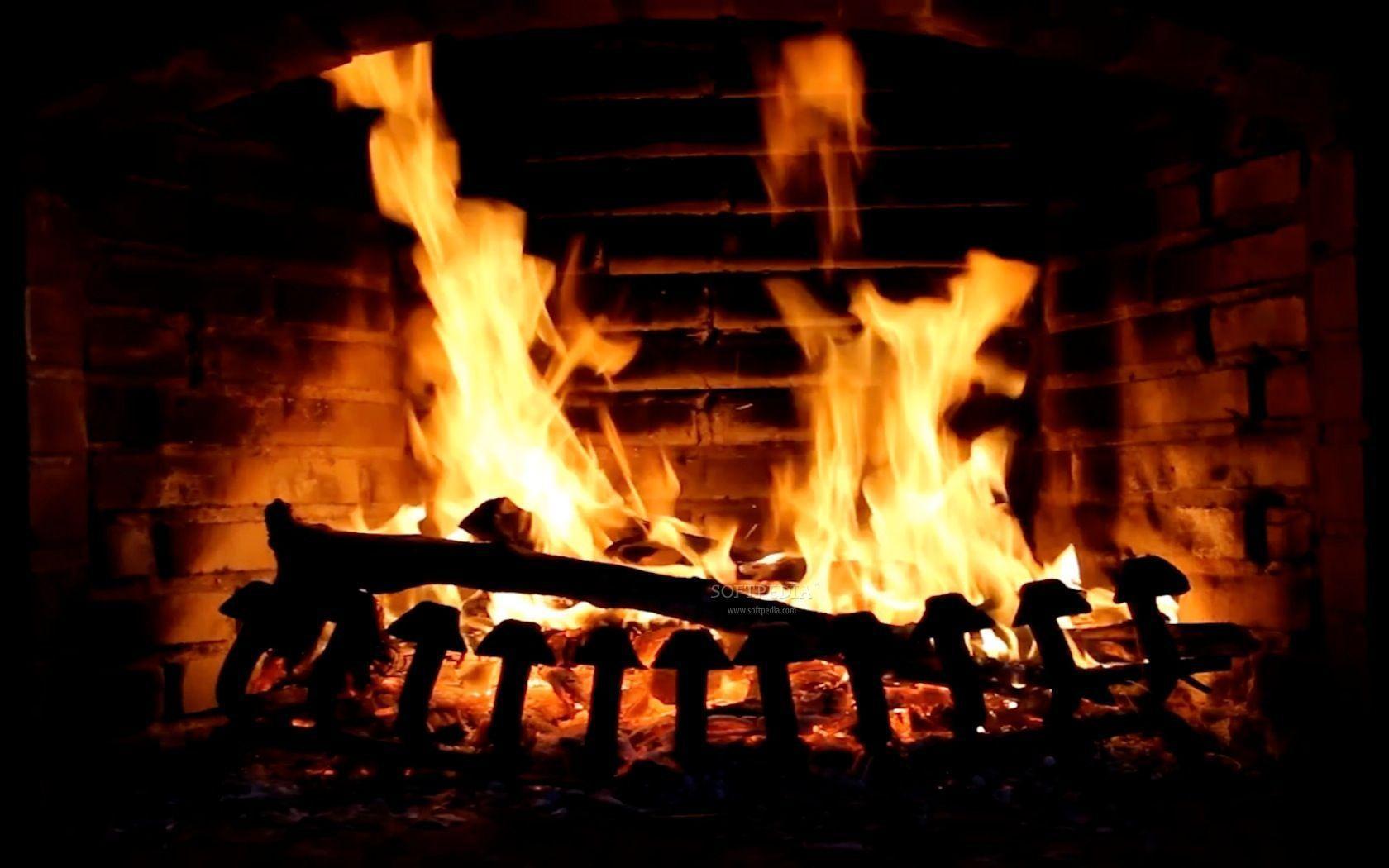 Fireplace Desktop Background