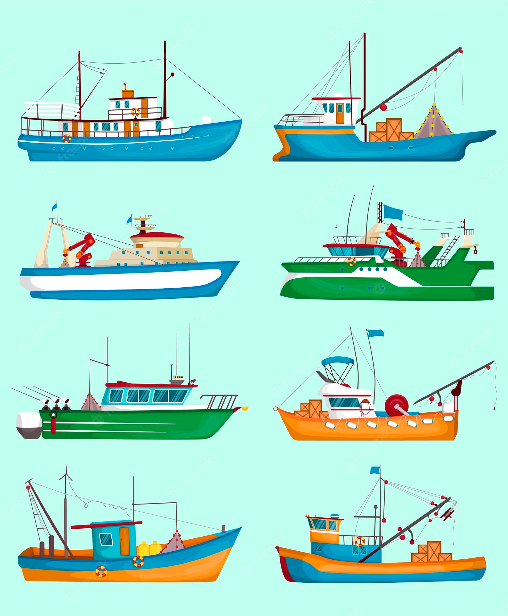 Fishing Boat Background
