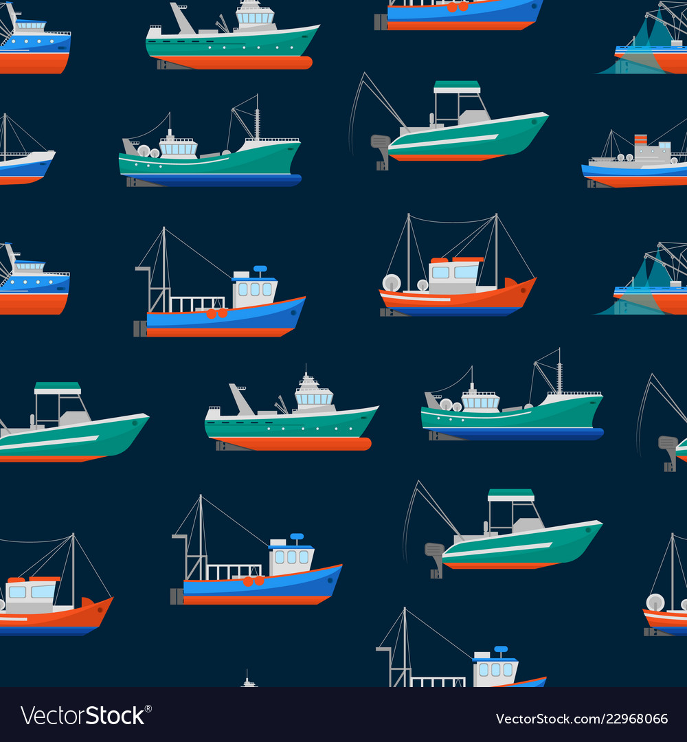 Fishing Boat Background