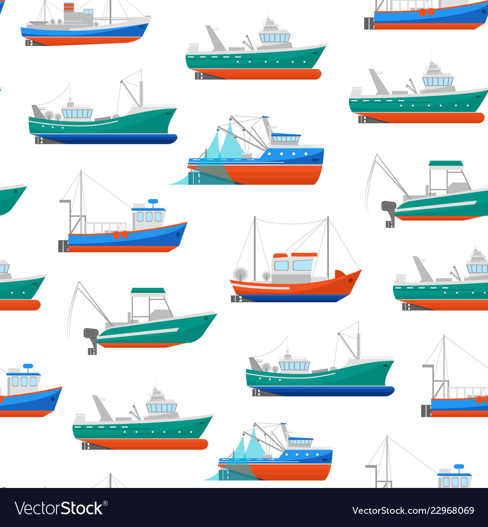 Fishing Boat Background