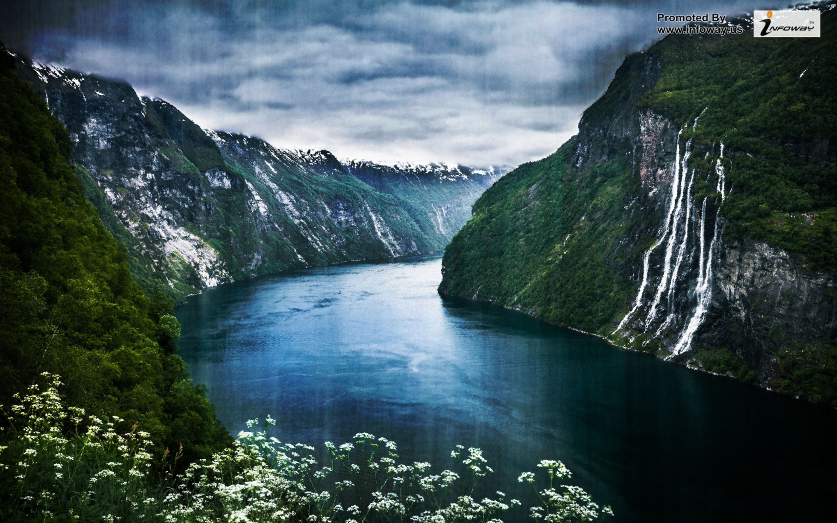 Fjord Background