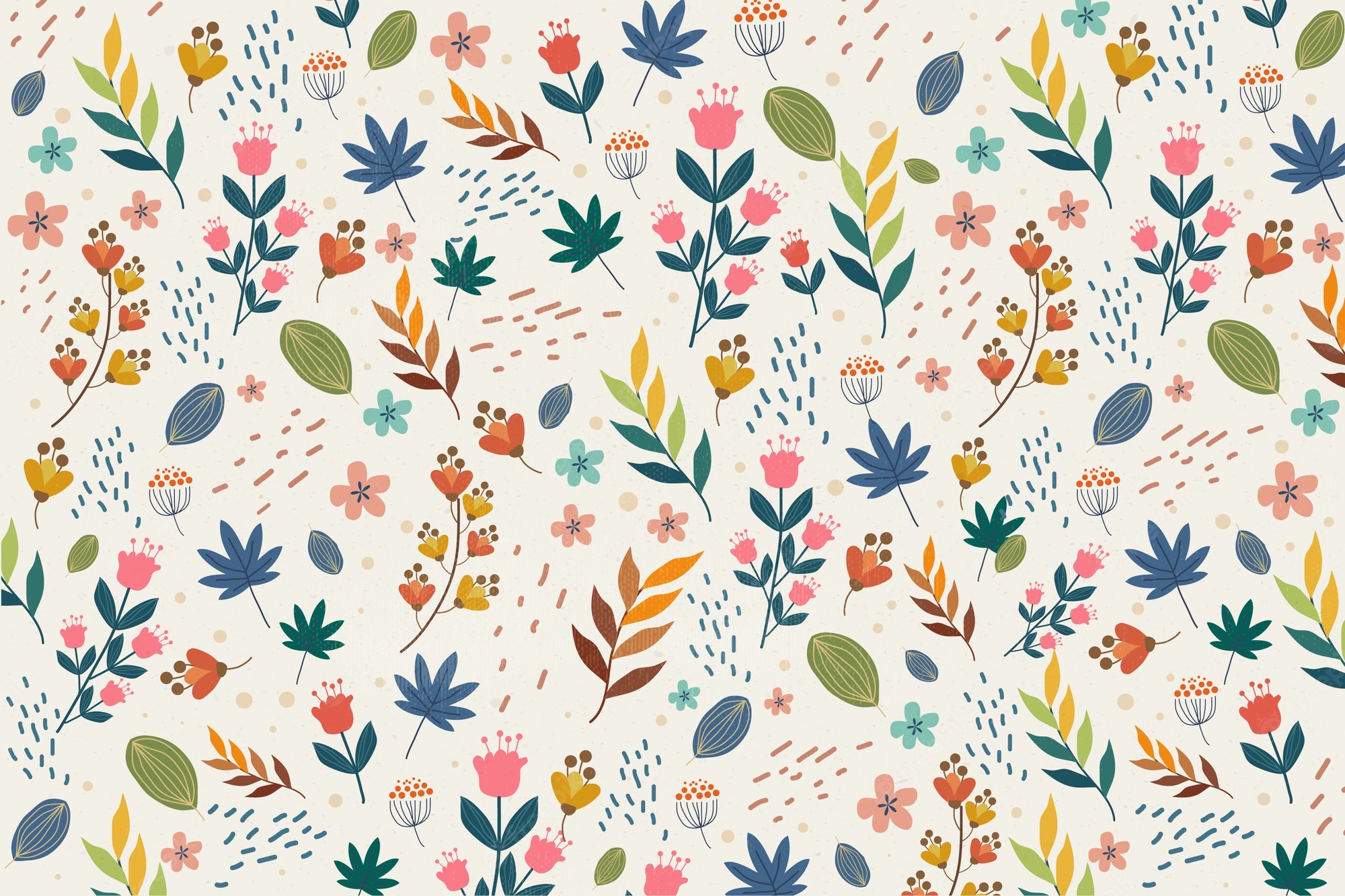 Floral Illustration Background