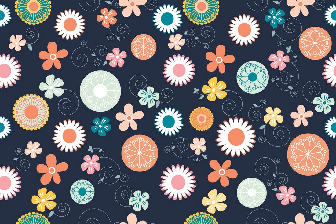 Floral Illustration Background