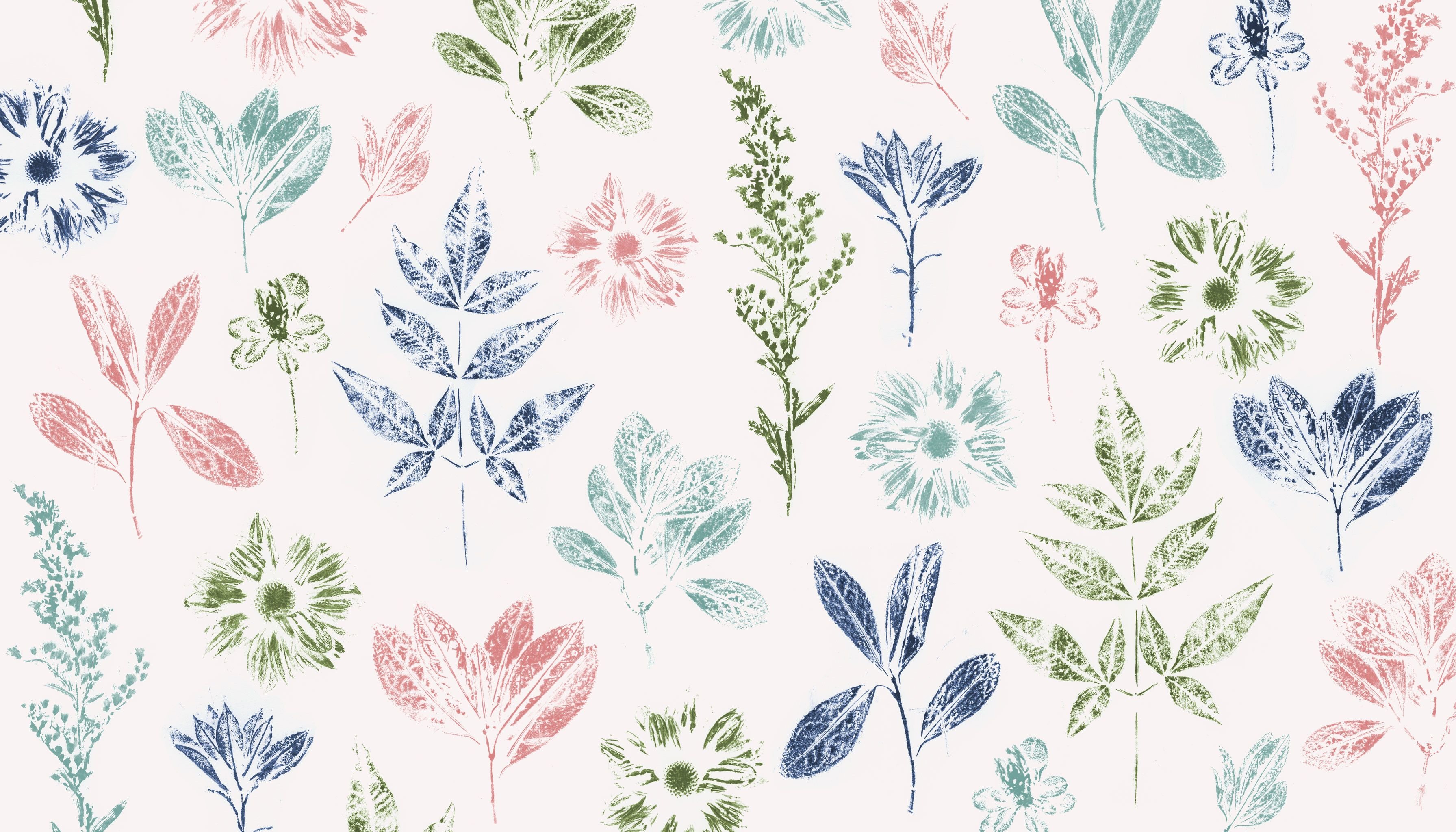 Floral Laptop Background