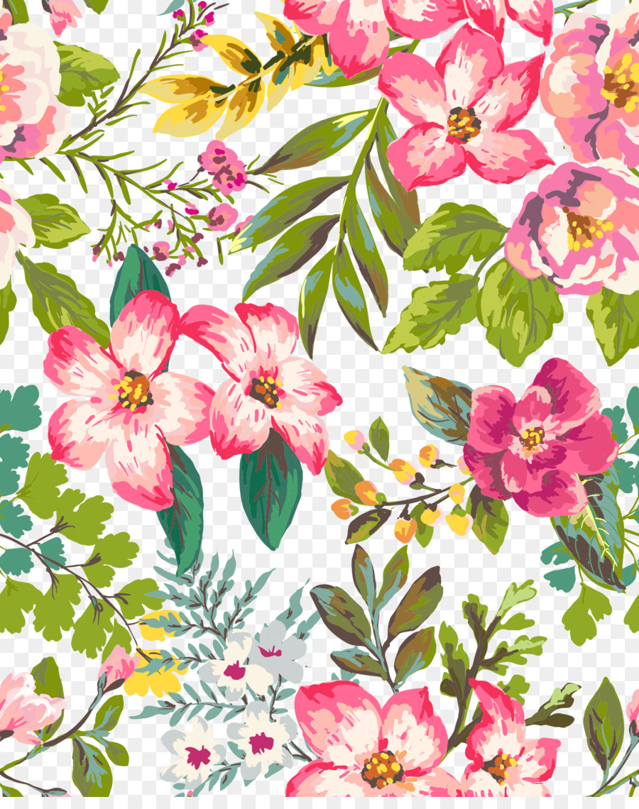 Flower Drawing Background